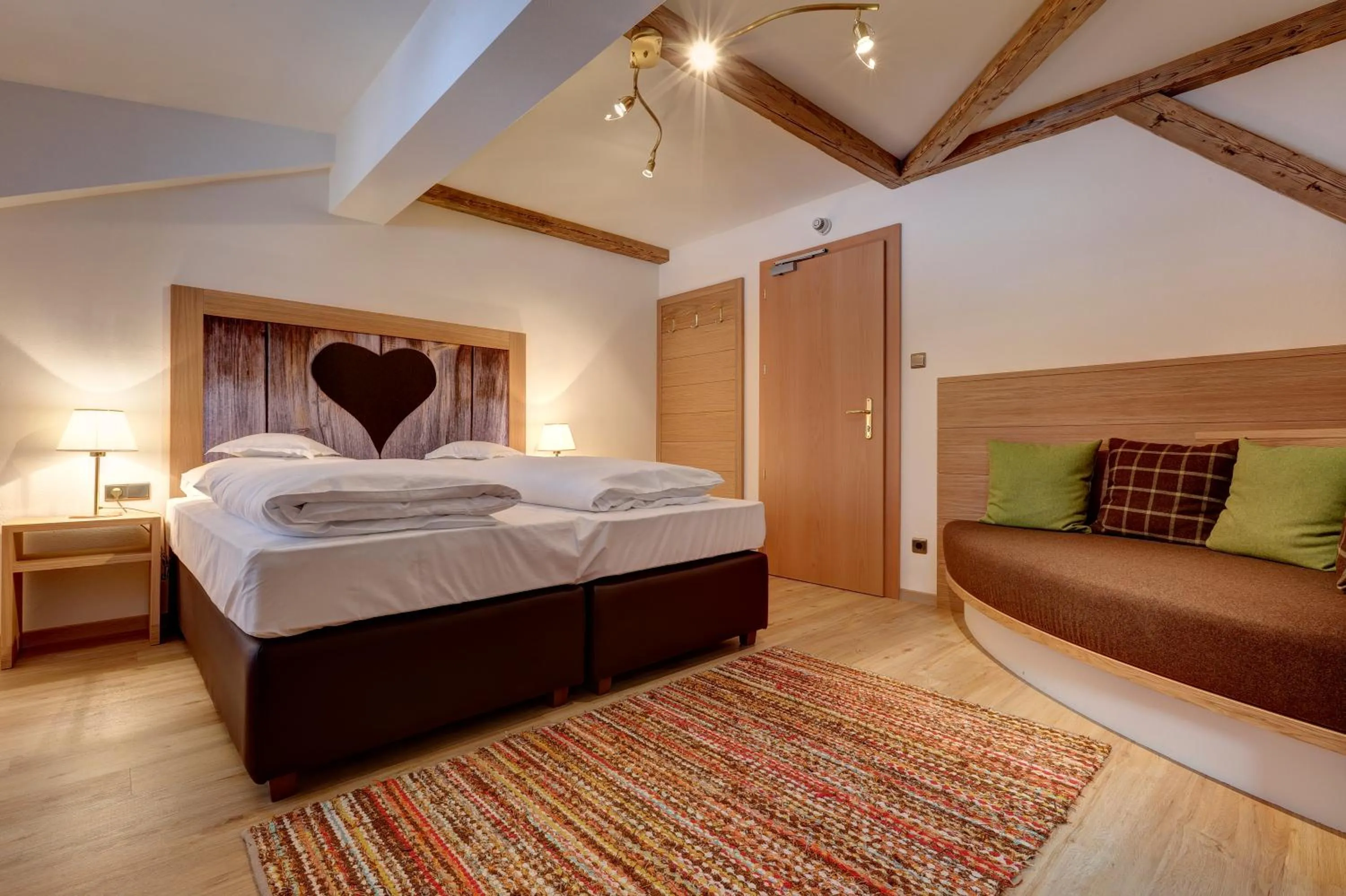 Bed in Hotel Burgfrieden