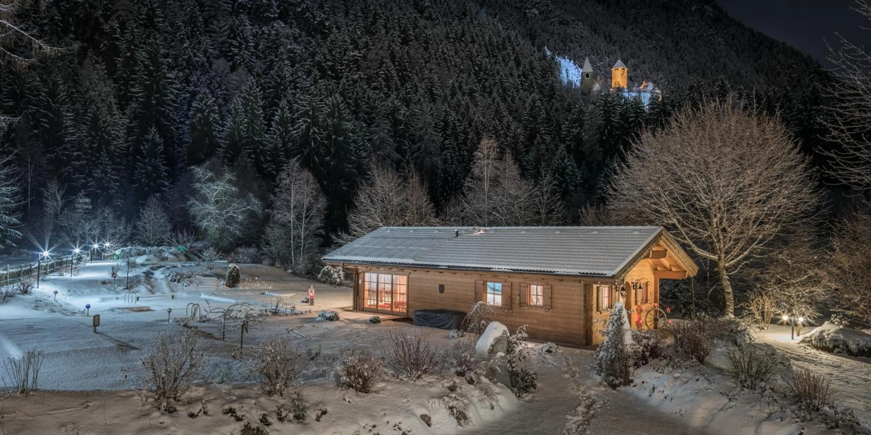 Garden in Hotel Burgfrieden