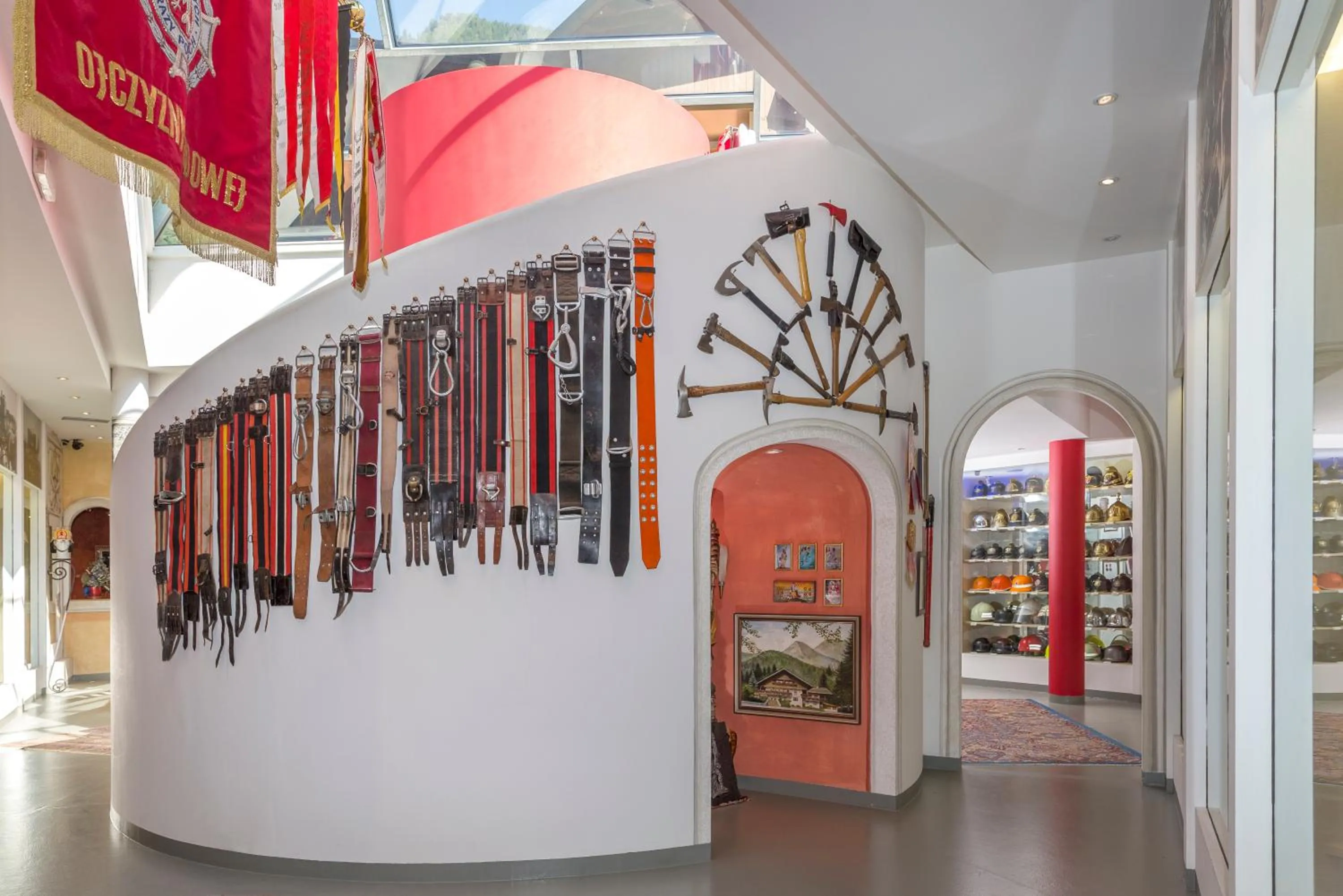 Decorative detail in Hotel Burgfrieden