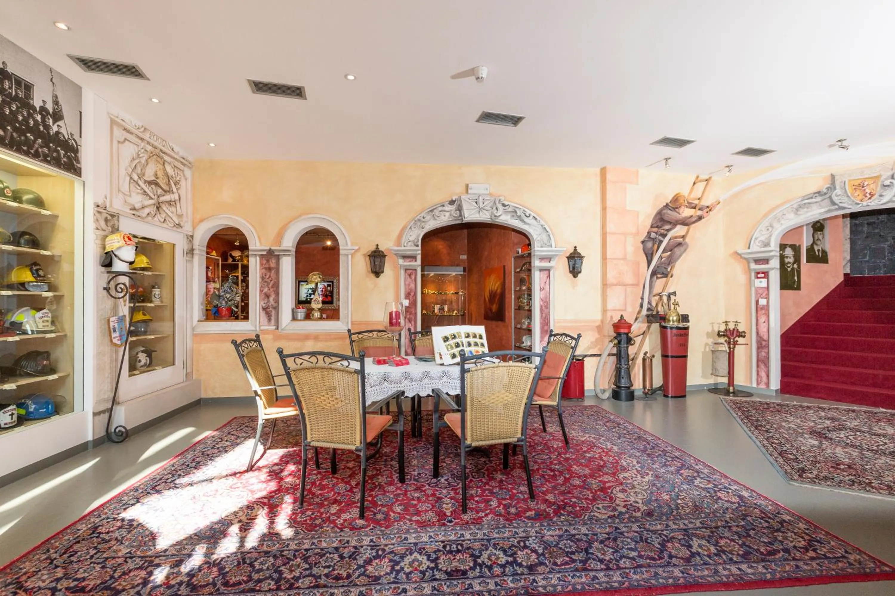 Decorative detail in Hotel Burgfrieden