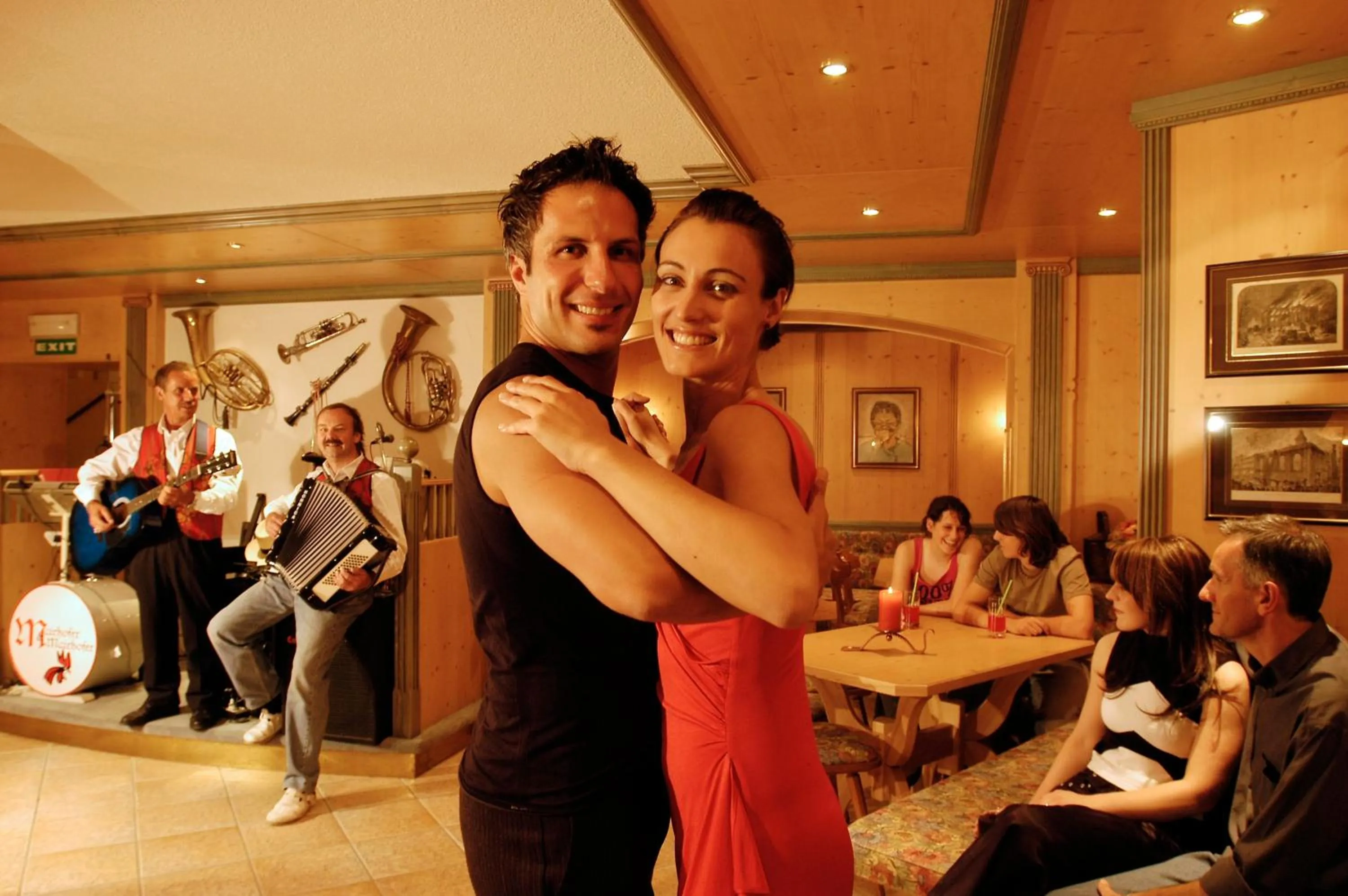 People in Hotel Burgfrieden