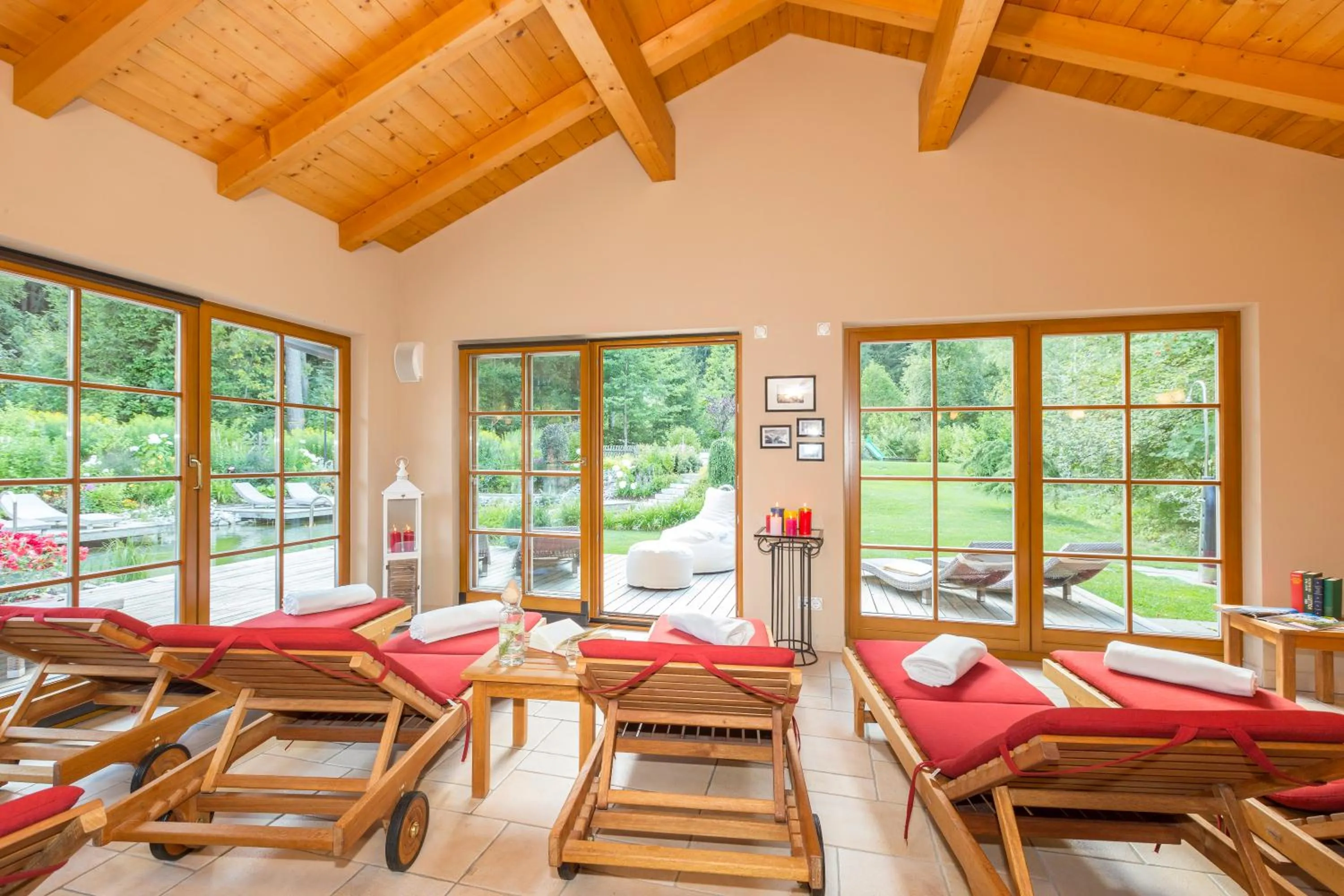 Spa and wellness centre/facilities in Hotel Burgfrieden