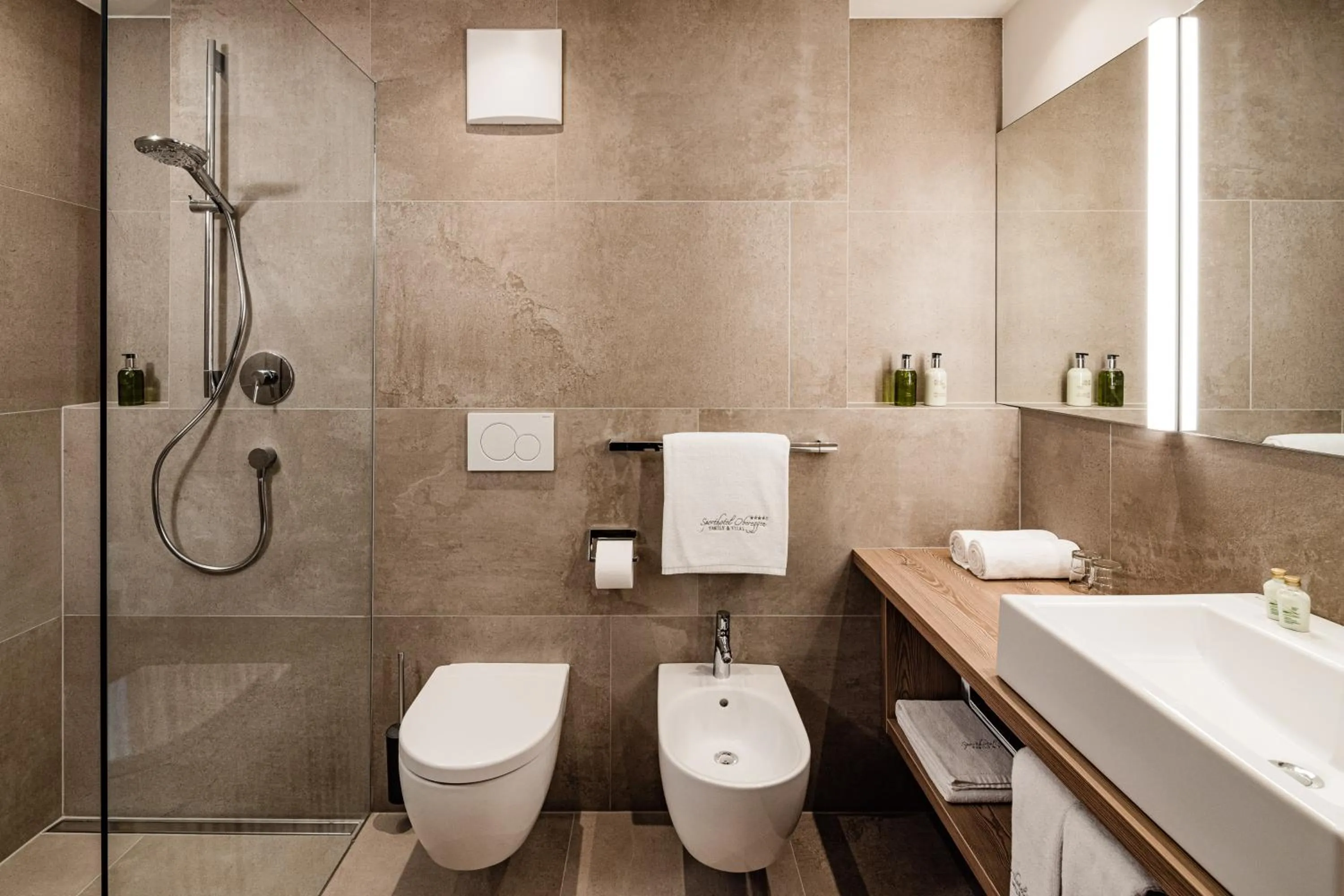 Bathroom in Sporthotel Obereggen