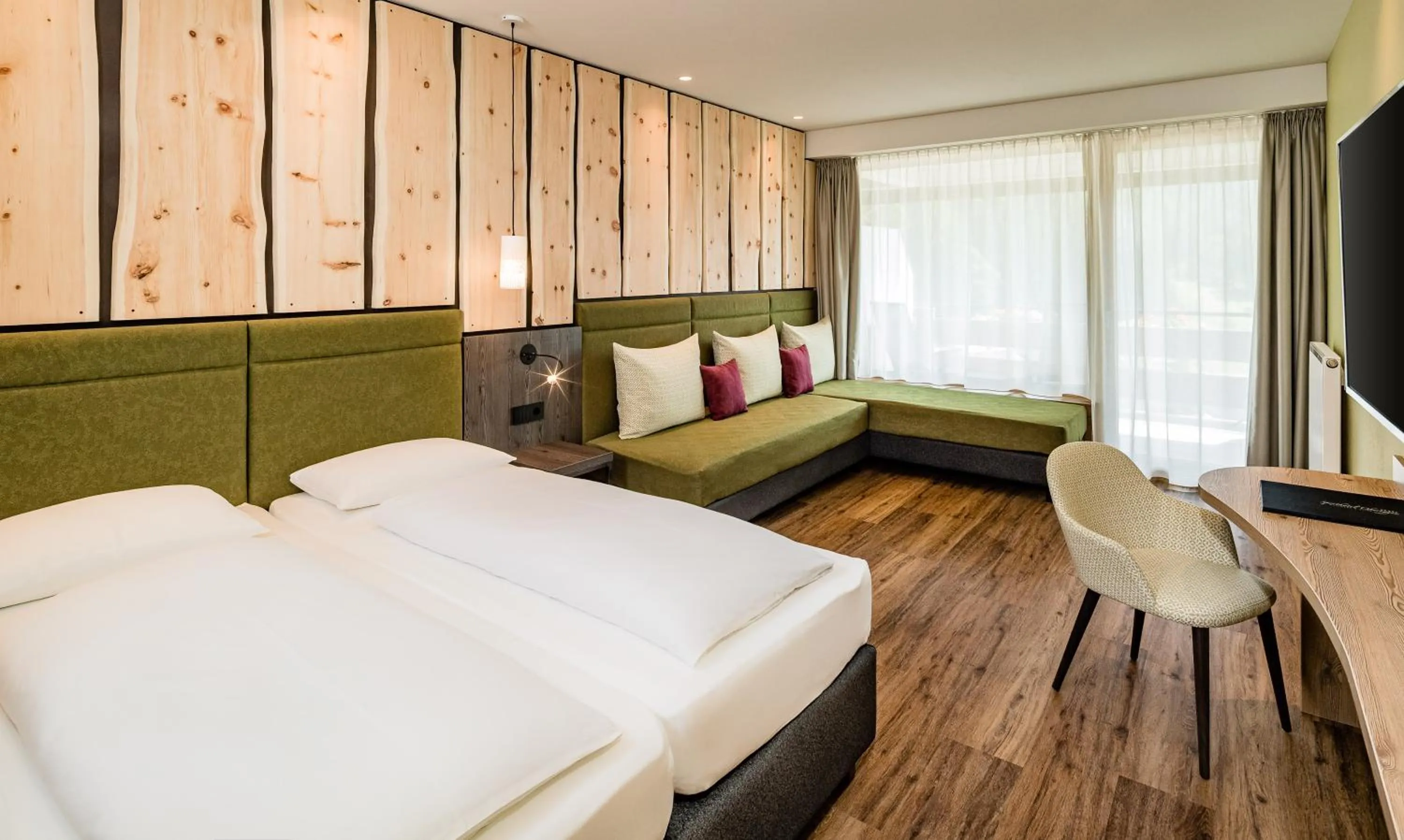 Photo of the whole room, Bed in Sporthotel Obereggen