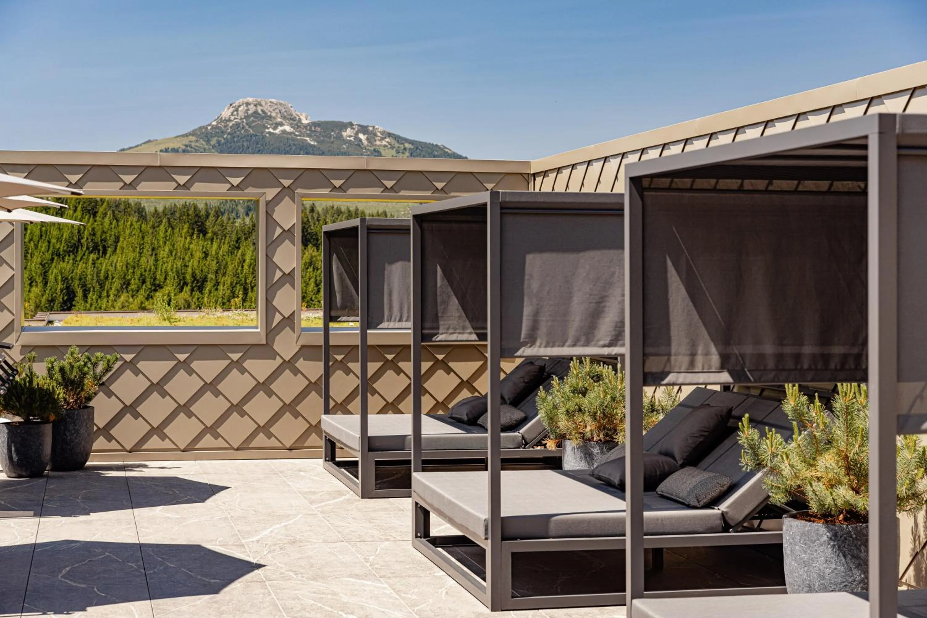 Balcony/Terrace in Sporthotel Obereggen