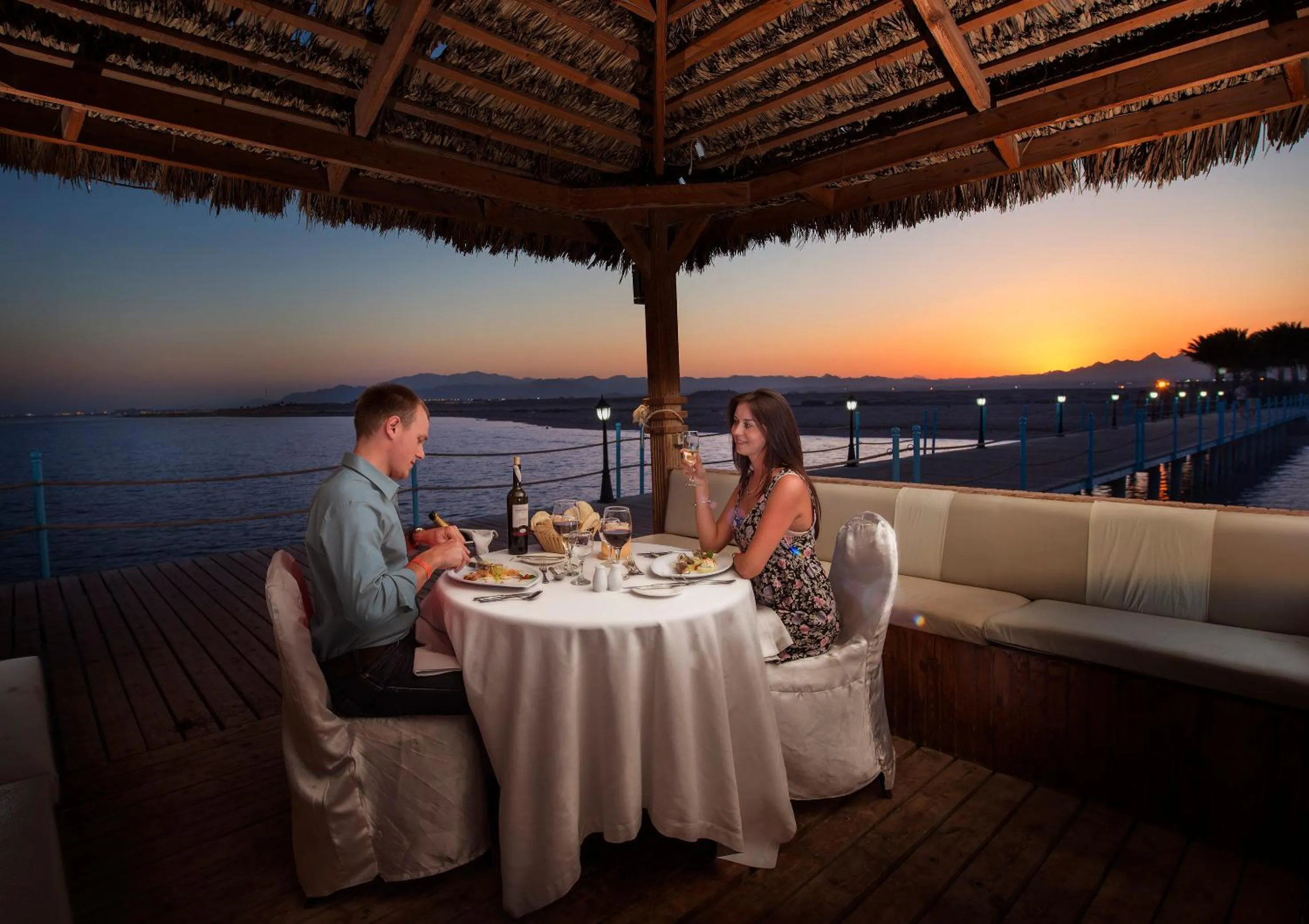 Guests in Amwaj Beach Club Abu Soma