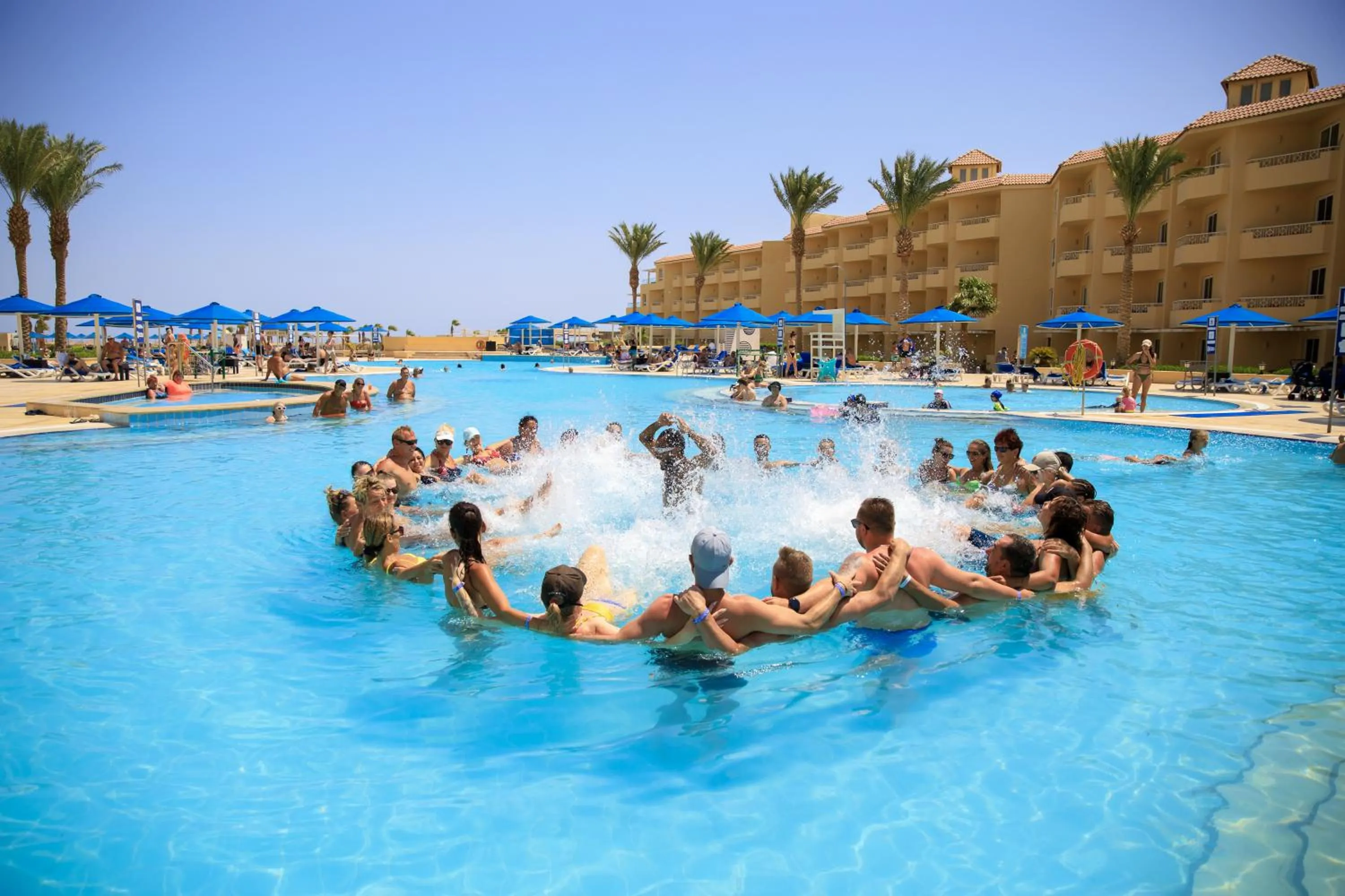 Swimming pool in Amwaj Beach Club Abu Soma