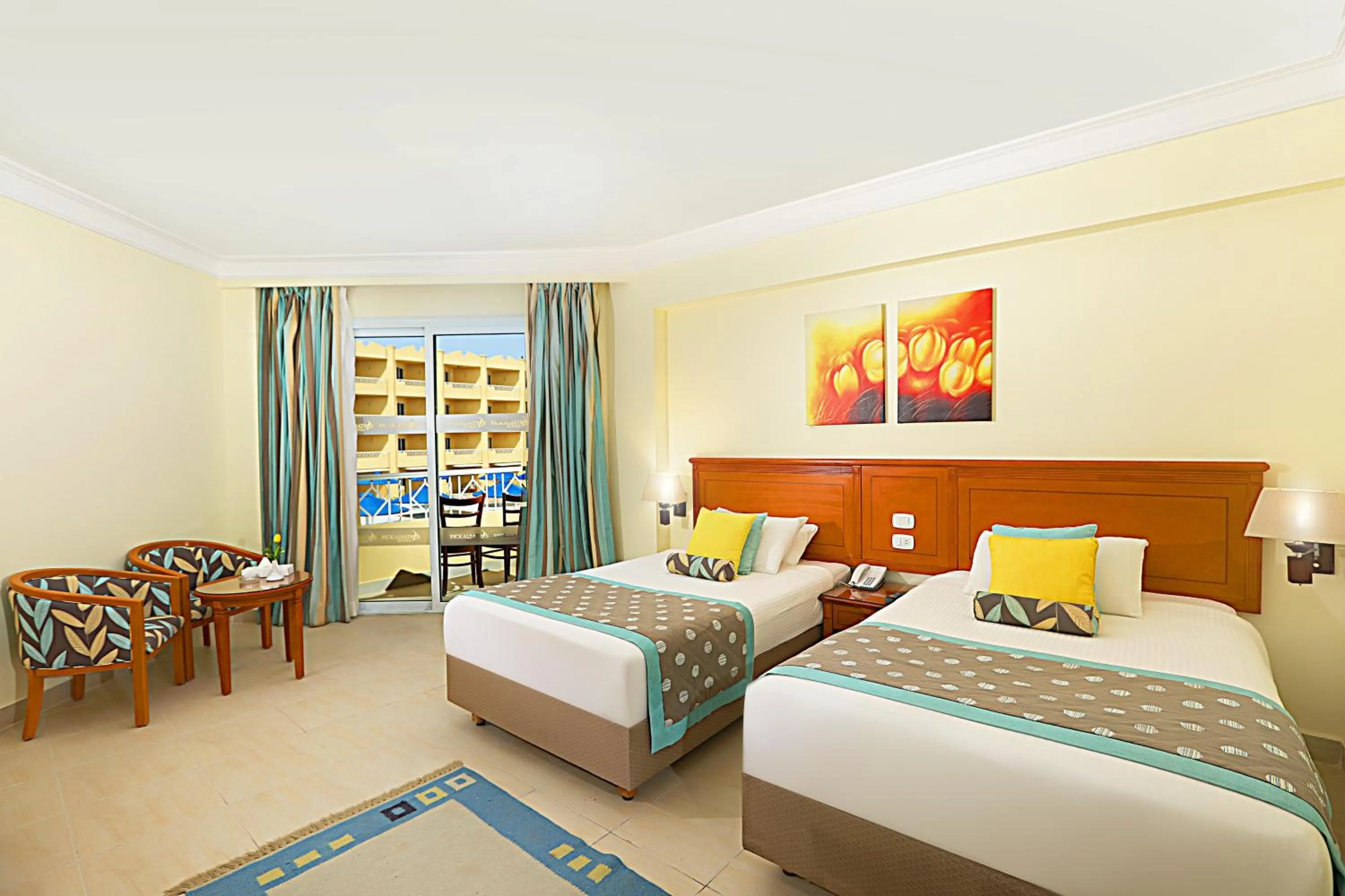 Bedroom, Bed in Amwaj Beach Club Abu Soma