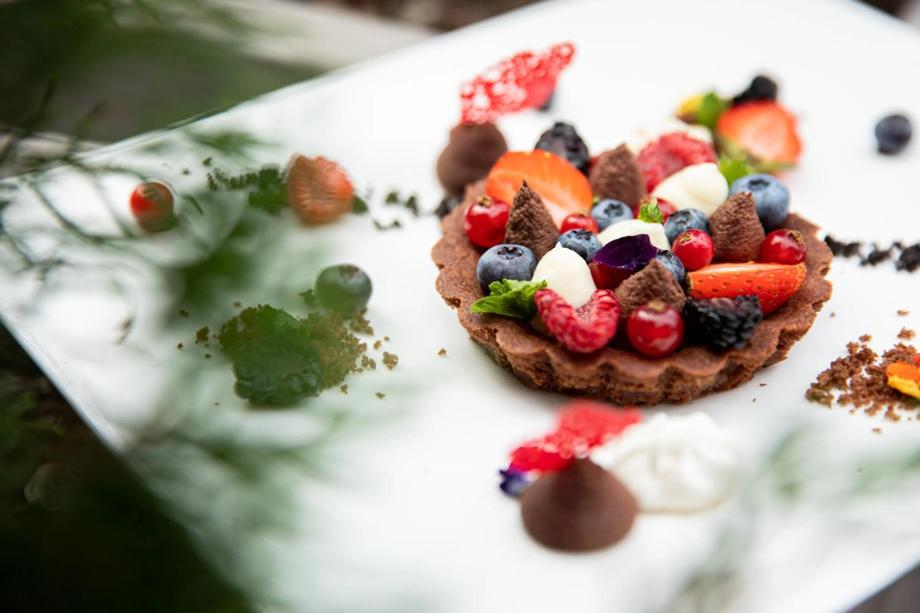 Food and drinks in Hotel Garden