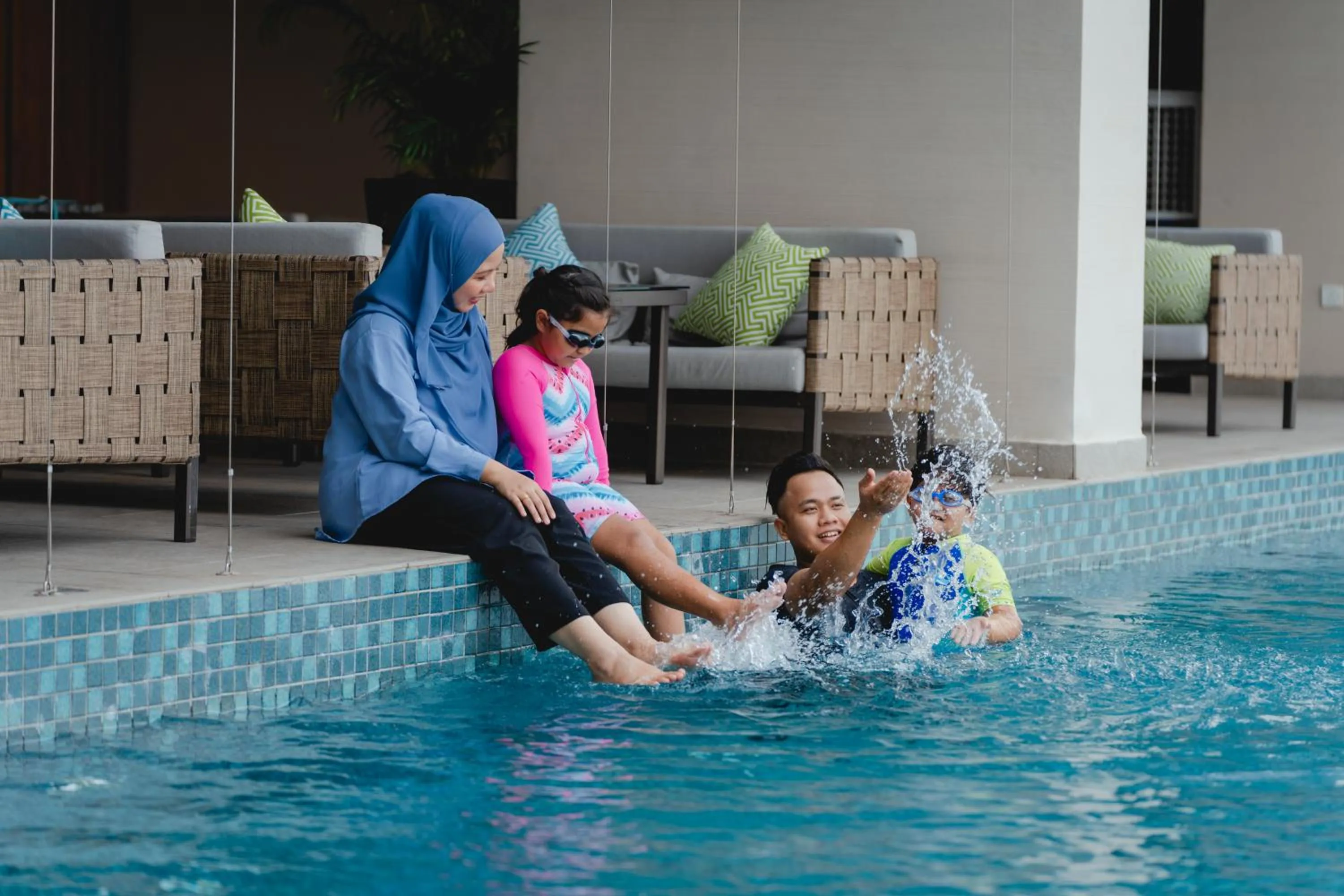 Swimming pool in Impiana Hotel Senai