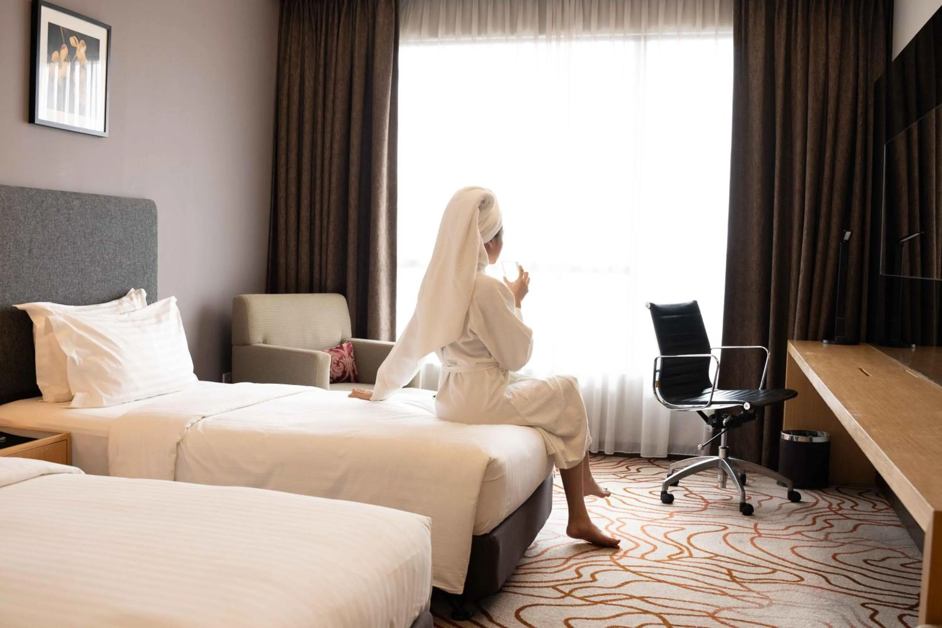 Bed in Impiana Hotel Senai