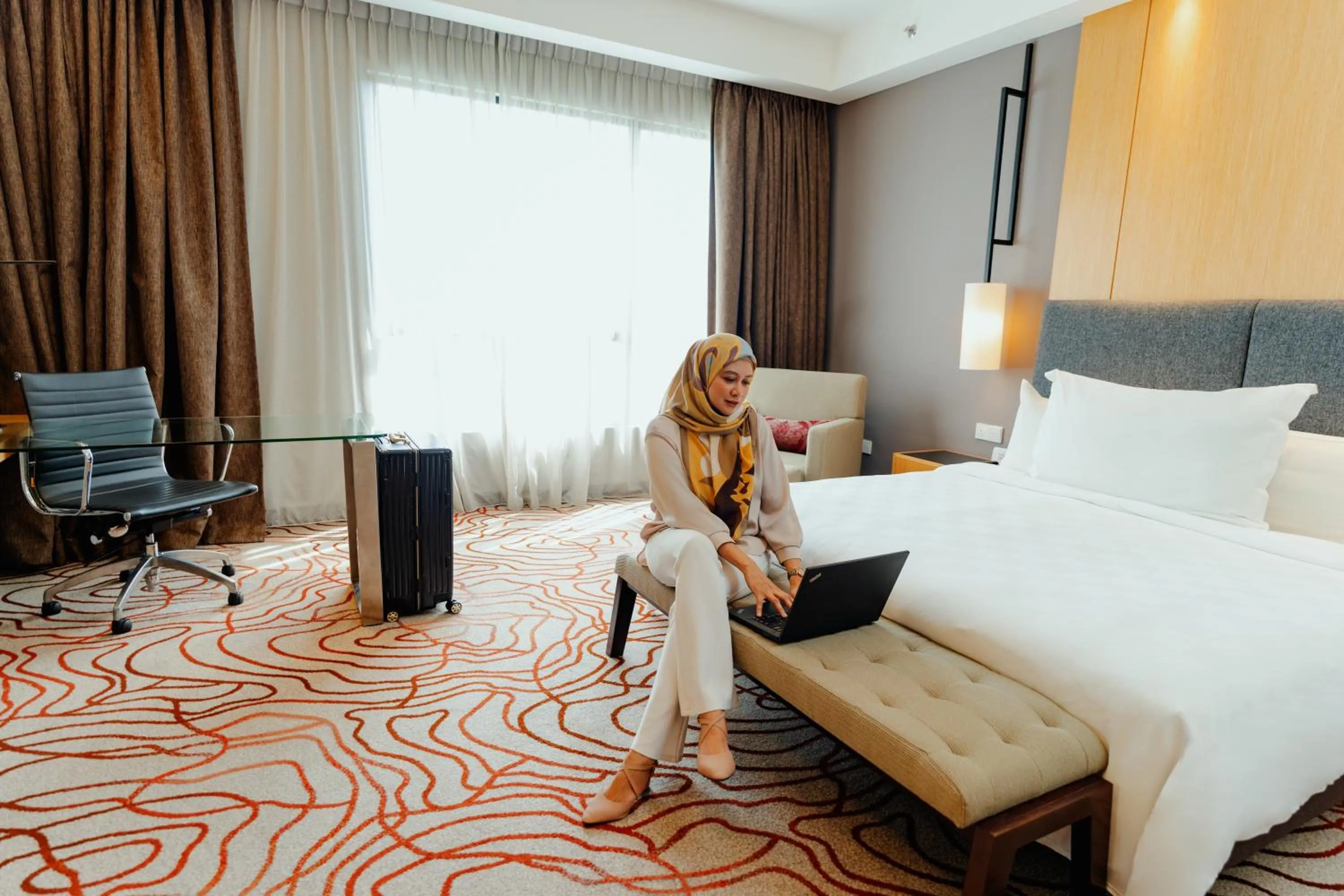 Bed in Impiana Hotel Senai