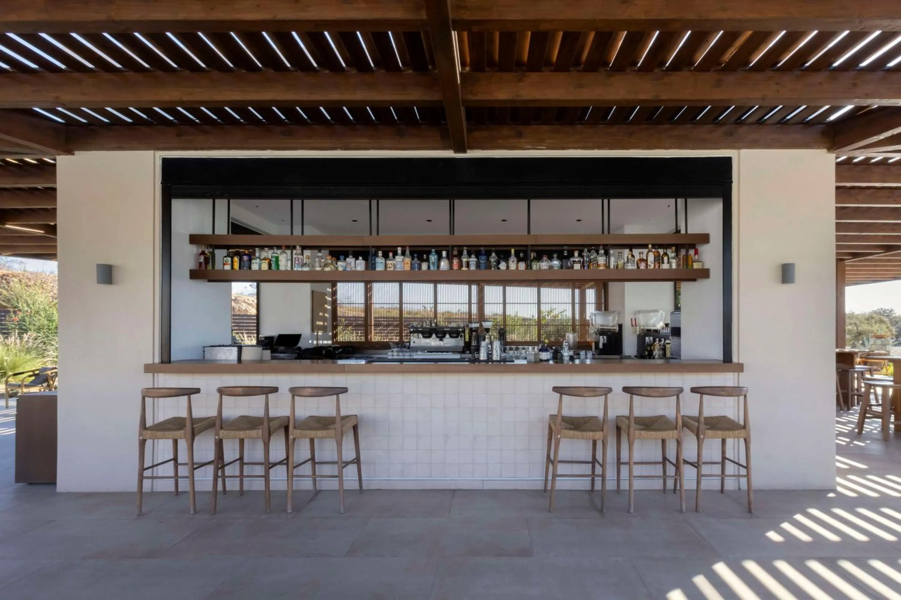 Restaurant/places to eat in Aulūs Lindos Rhodes, Curio Collection by Hilton