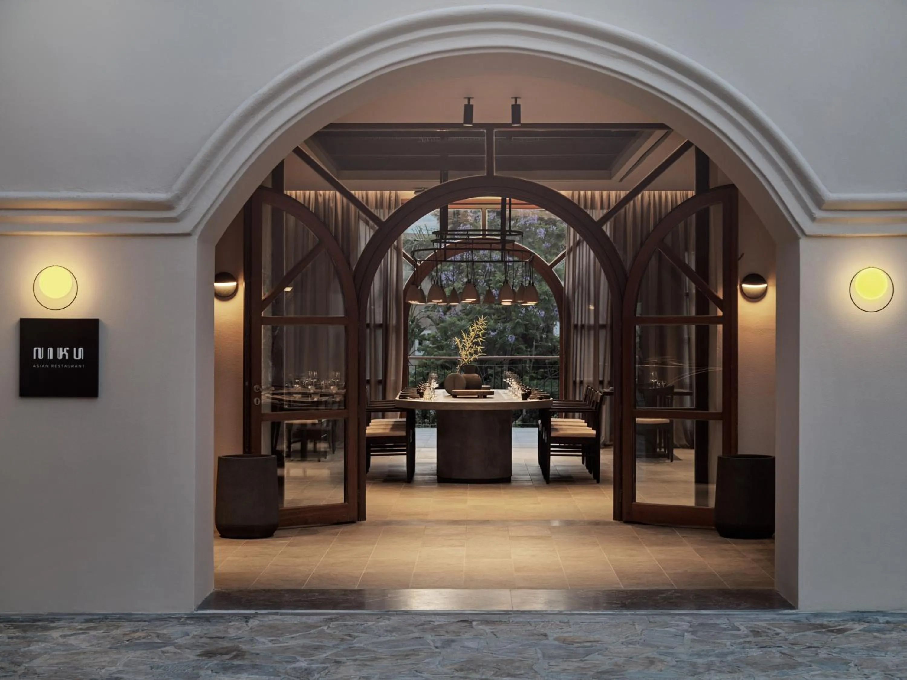 Restaurant/places to eat in Aulūs Lindos Rhodes, Curio Collection by Hilton