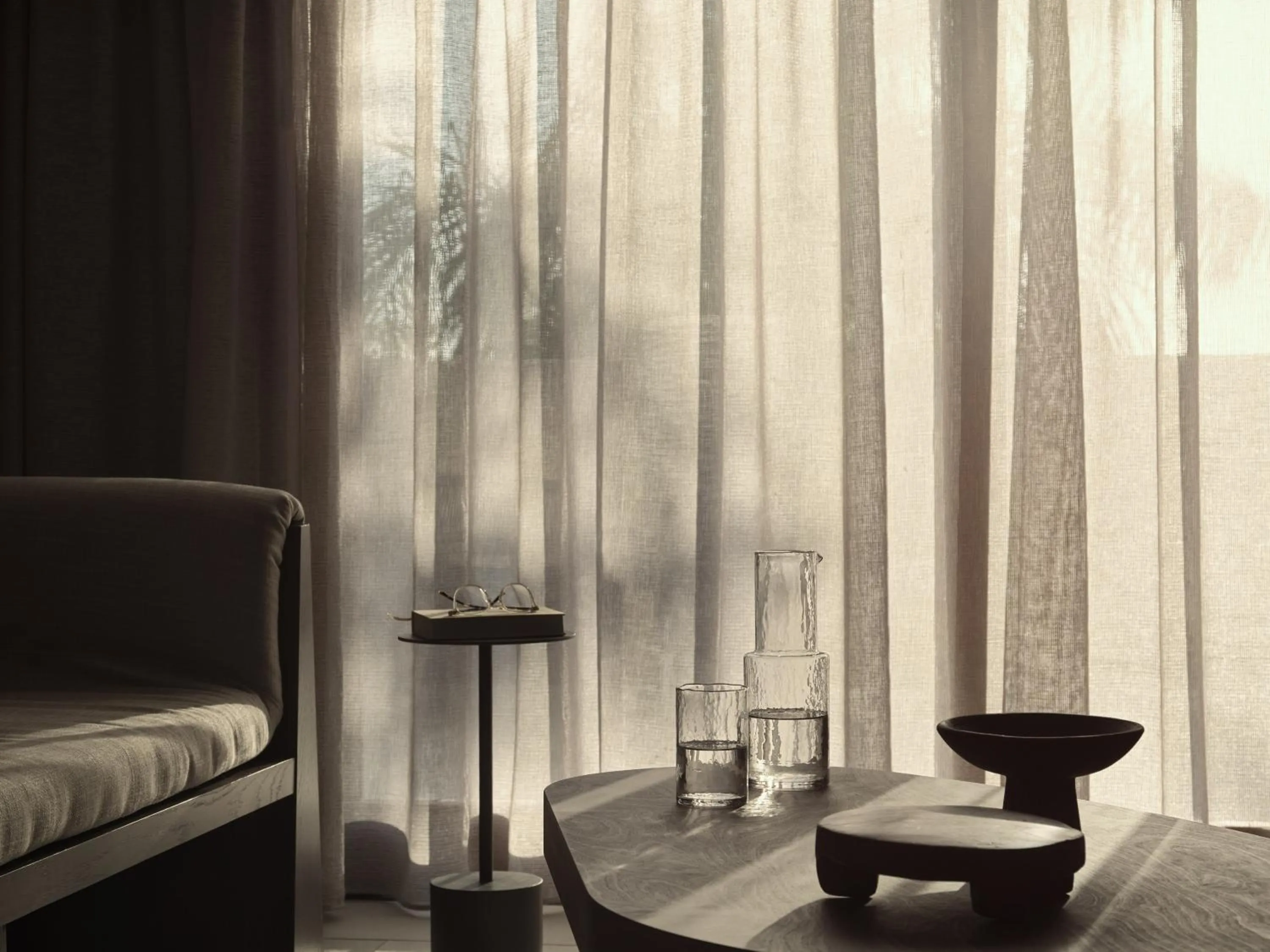 Living room in Aulūs Lindos Rhodes, Curio Collection by Hilton