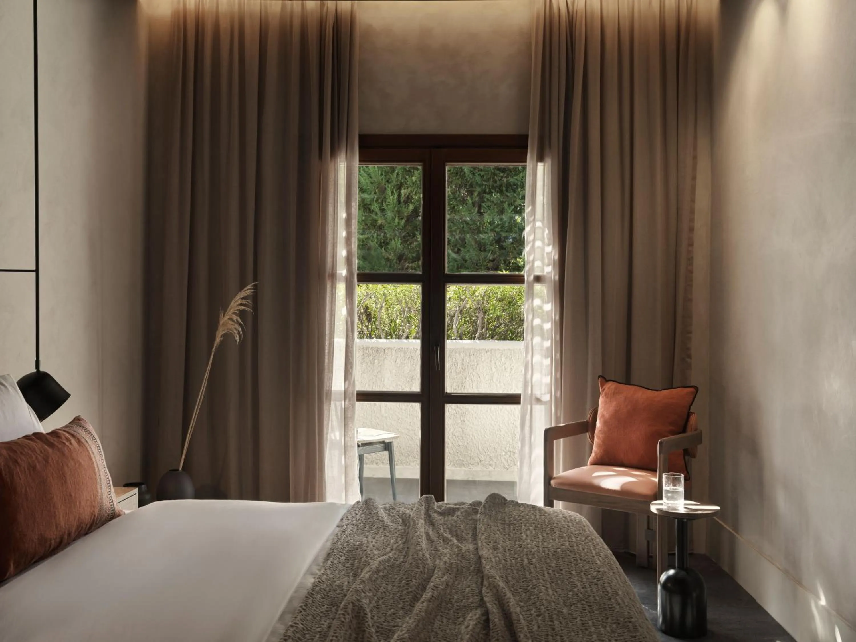 View (from property/room), Bed in Aulūs Lindos Rhodes, Curio Collection by Hilton