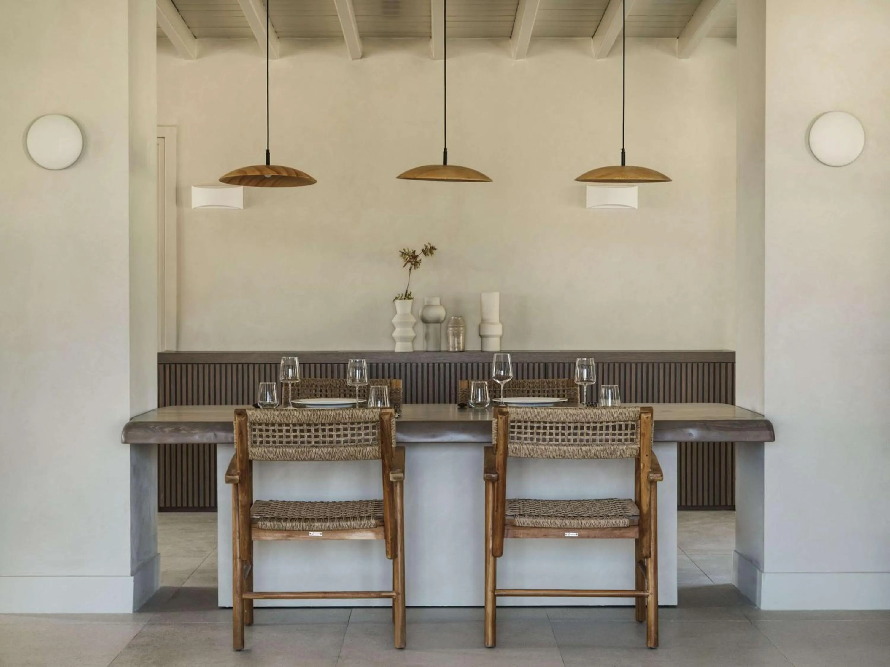 Restaurant/places to eat in Aulūs Lindos Rhodes, Curio Collection by Hilton