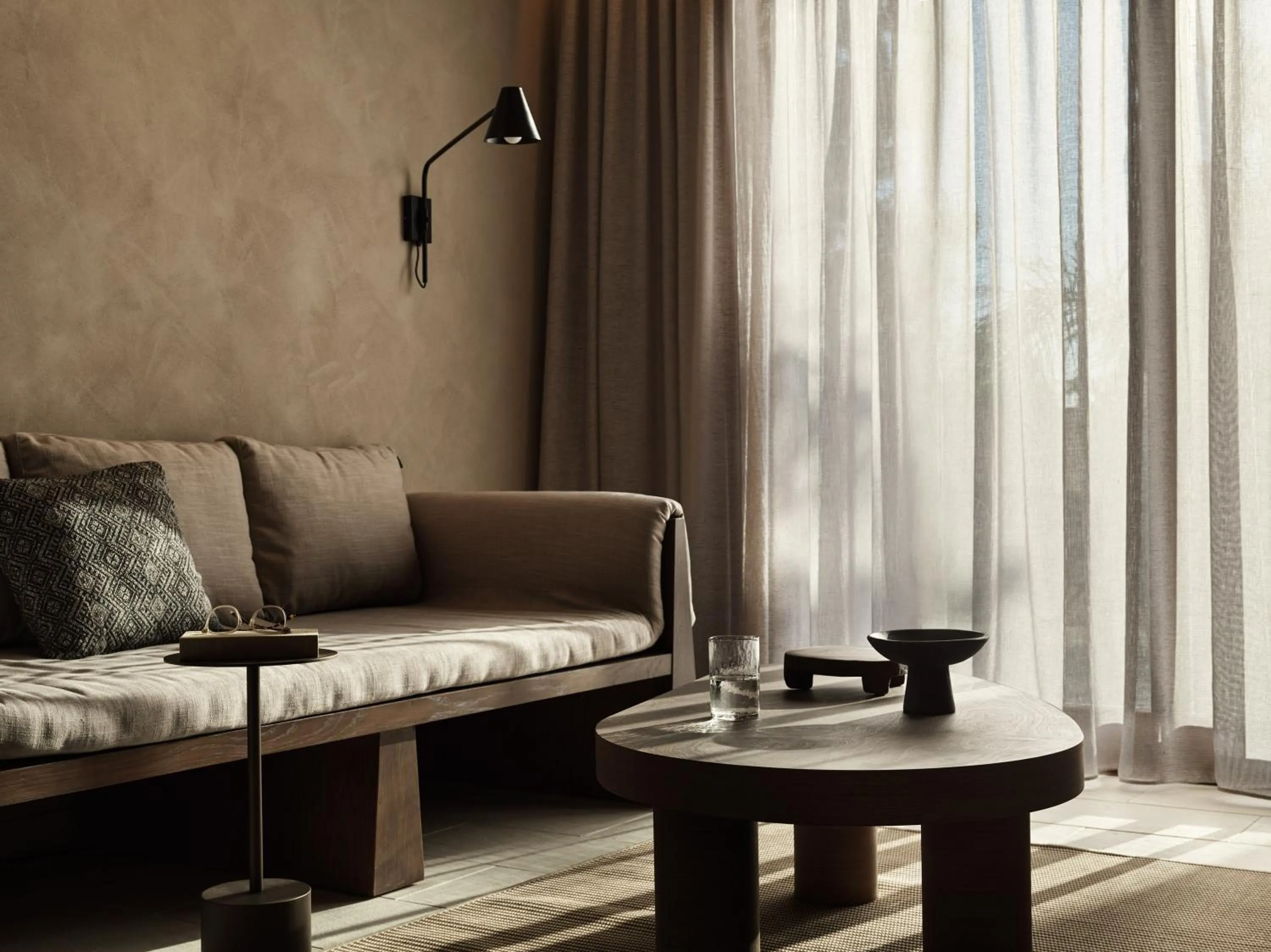 Living room in Aulūs Lindos Rhodes, Curio Collection by Hilton