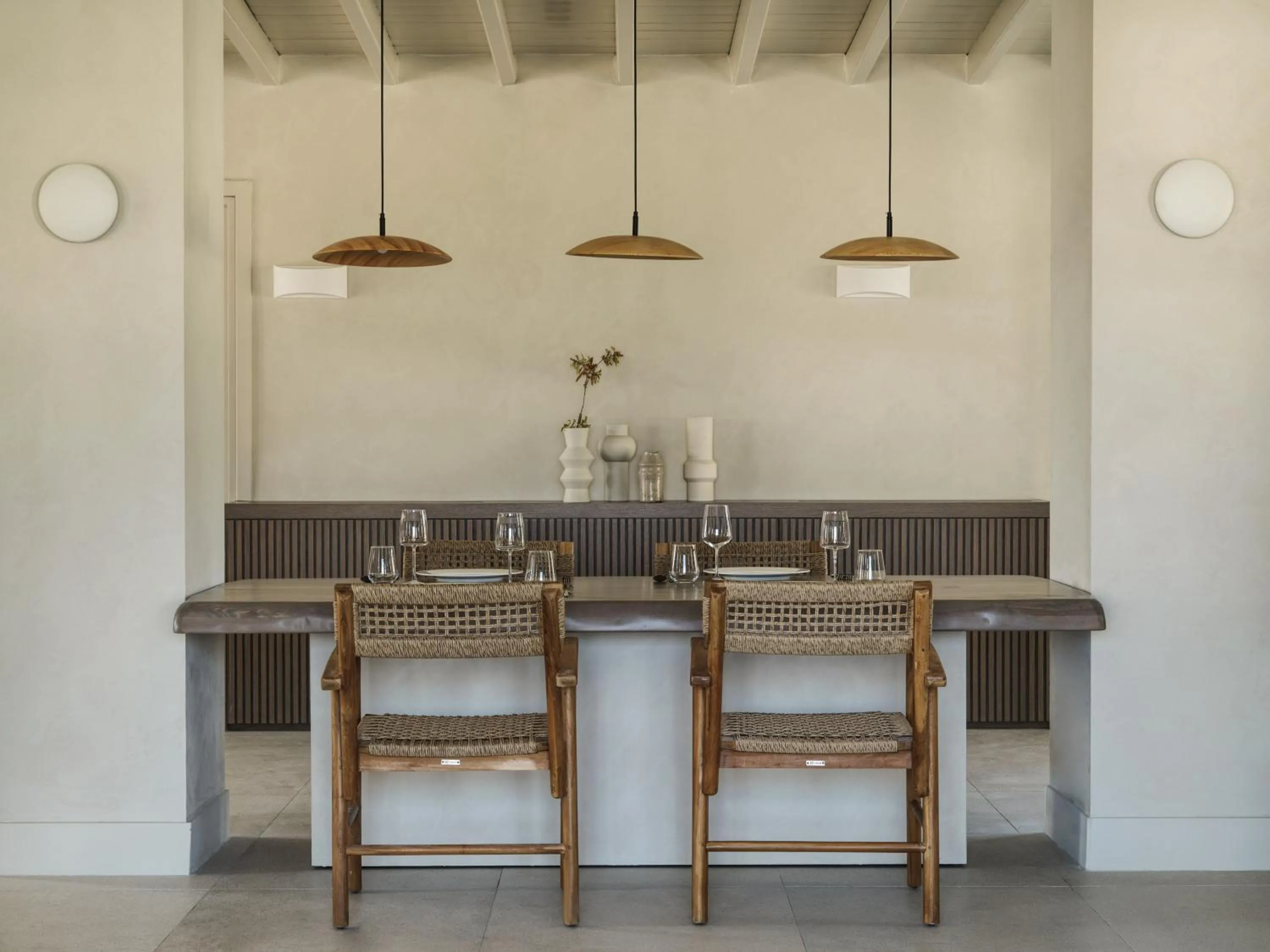 Restaurant/places to eat in Aulūs Lindos Rhodes, Curio Collection by Hilton