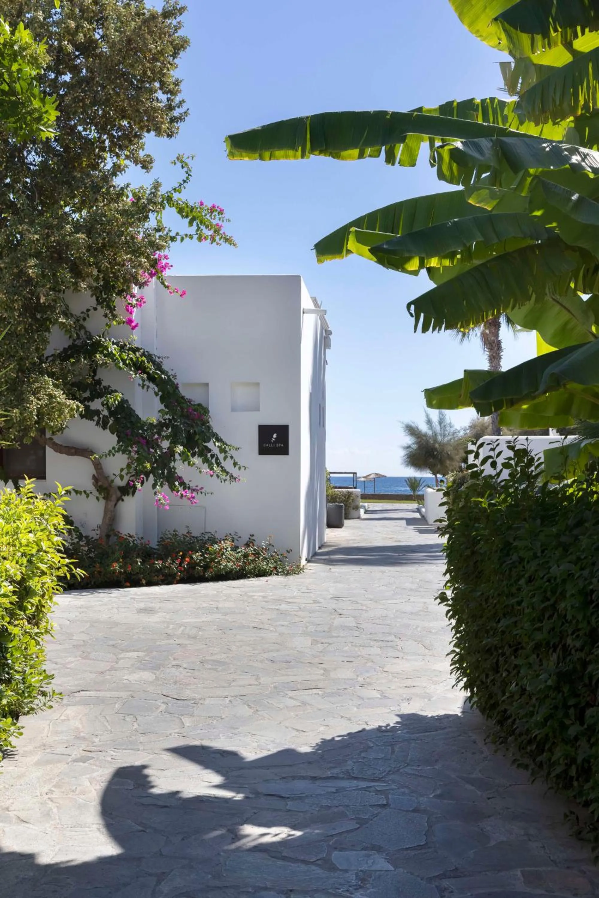 Spa and wellness centre/facilities in Aulūs Lindos Rhodes, Curio Collection by Hilton