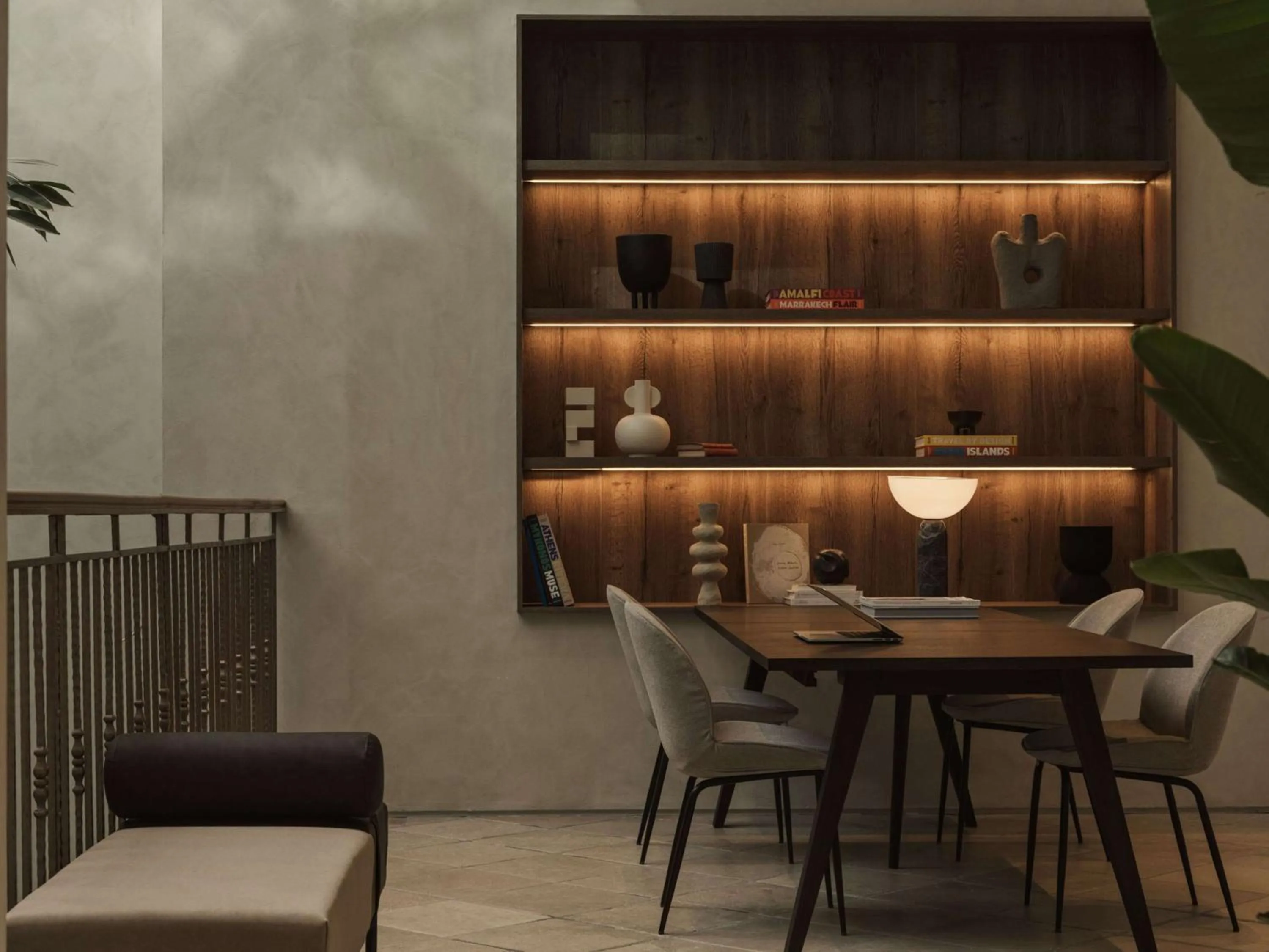 Lobby or reception in Aulūs Lindos Rhodes, Curio Collection by Hilton