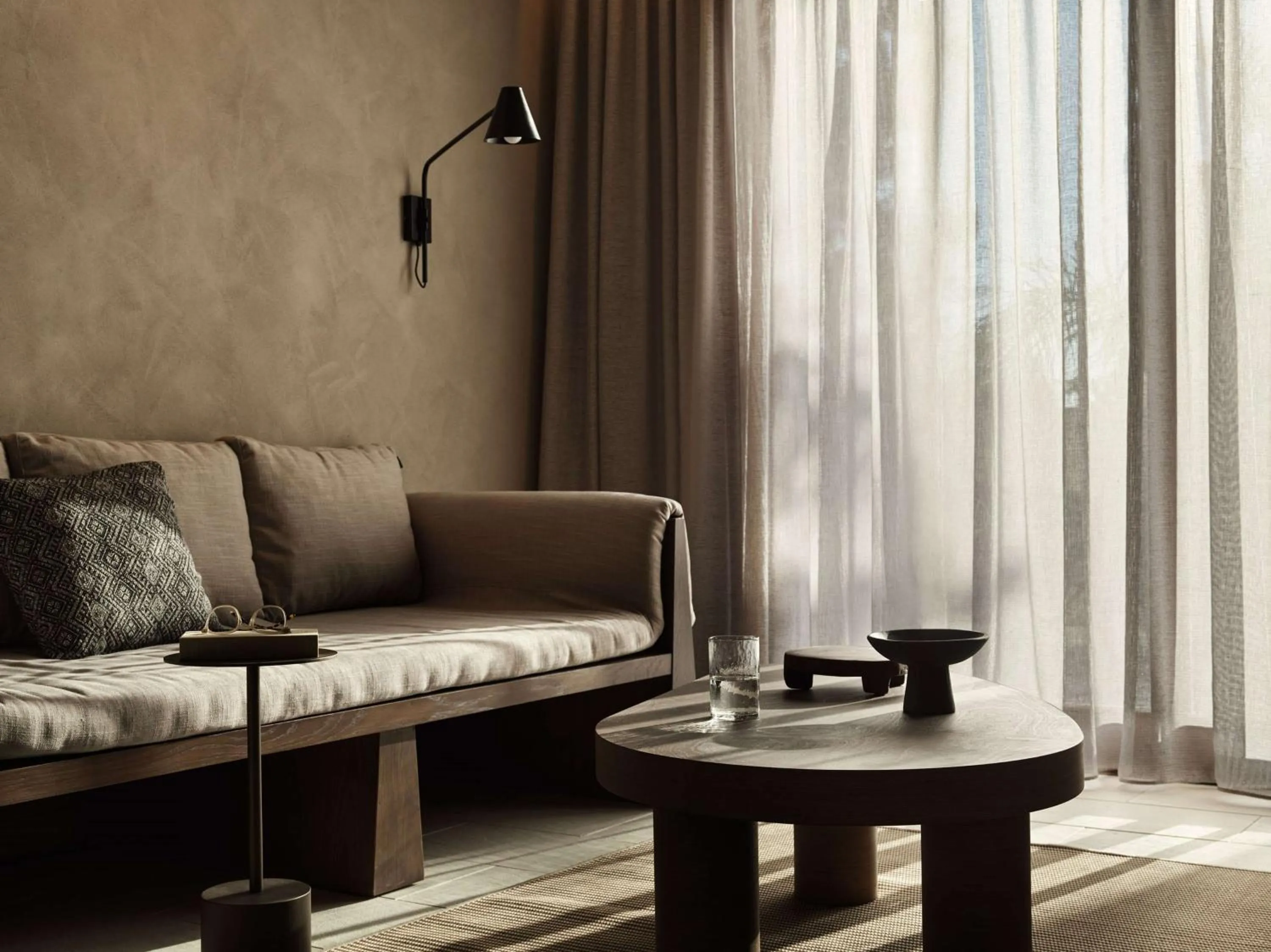 Living room in Aulūs Lindos Rhodes, Curio Collection by Hilton