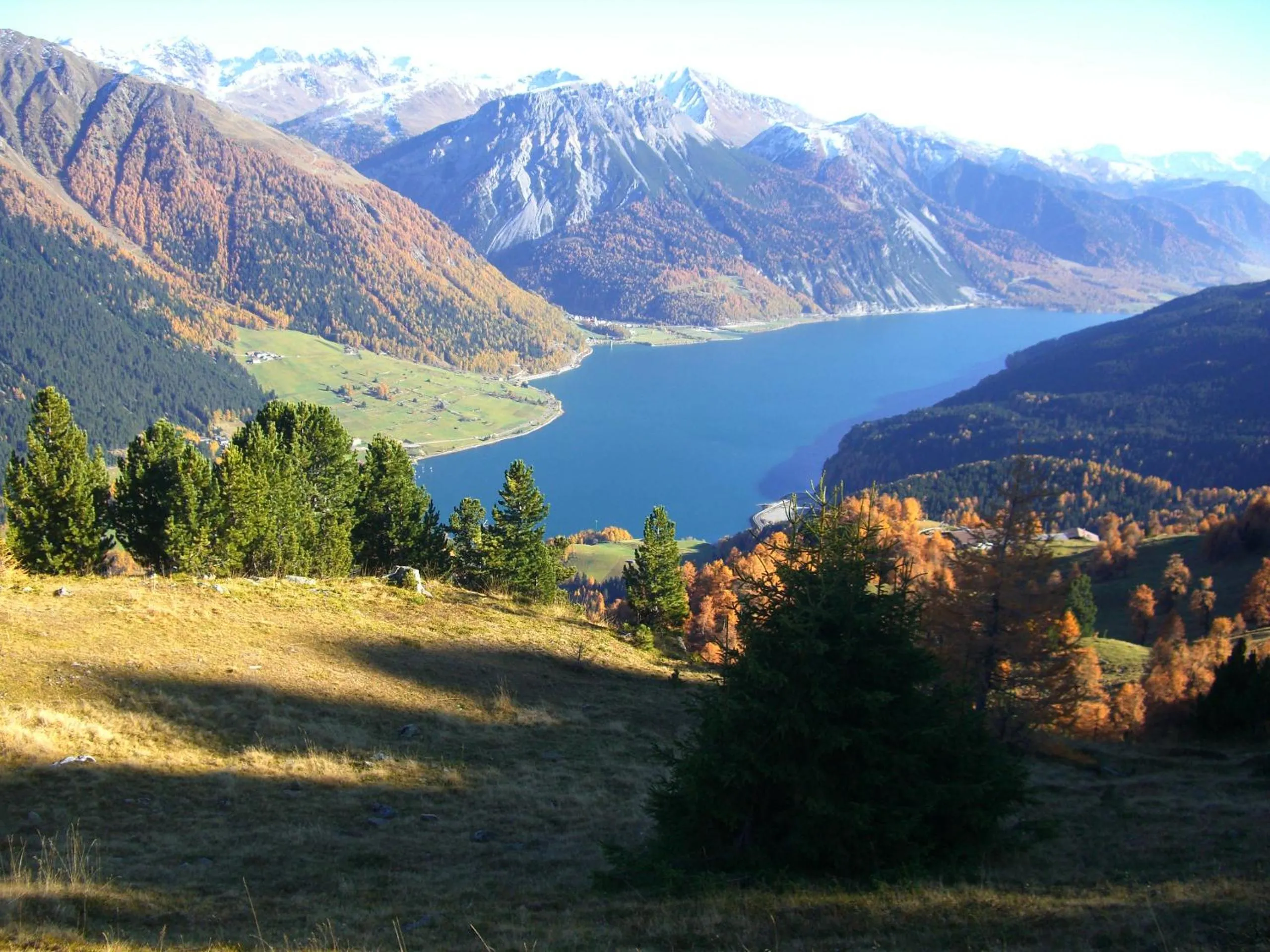Natural landscape in Reschnerhof
