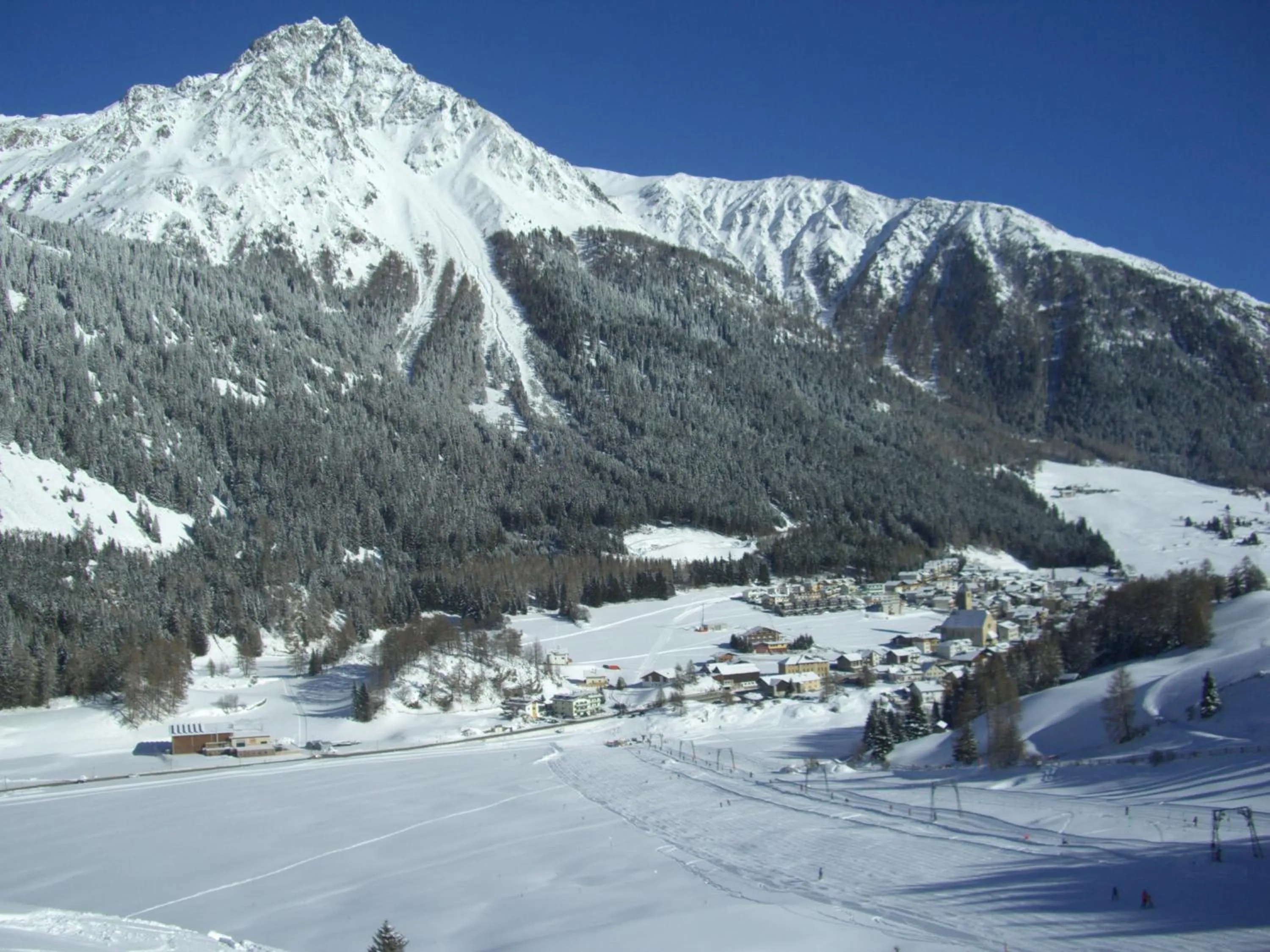 Natural landscape in Reschnerhof