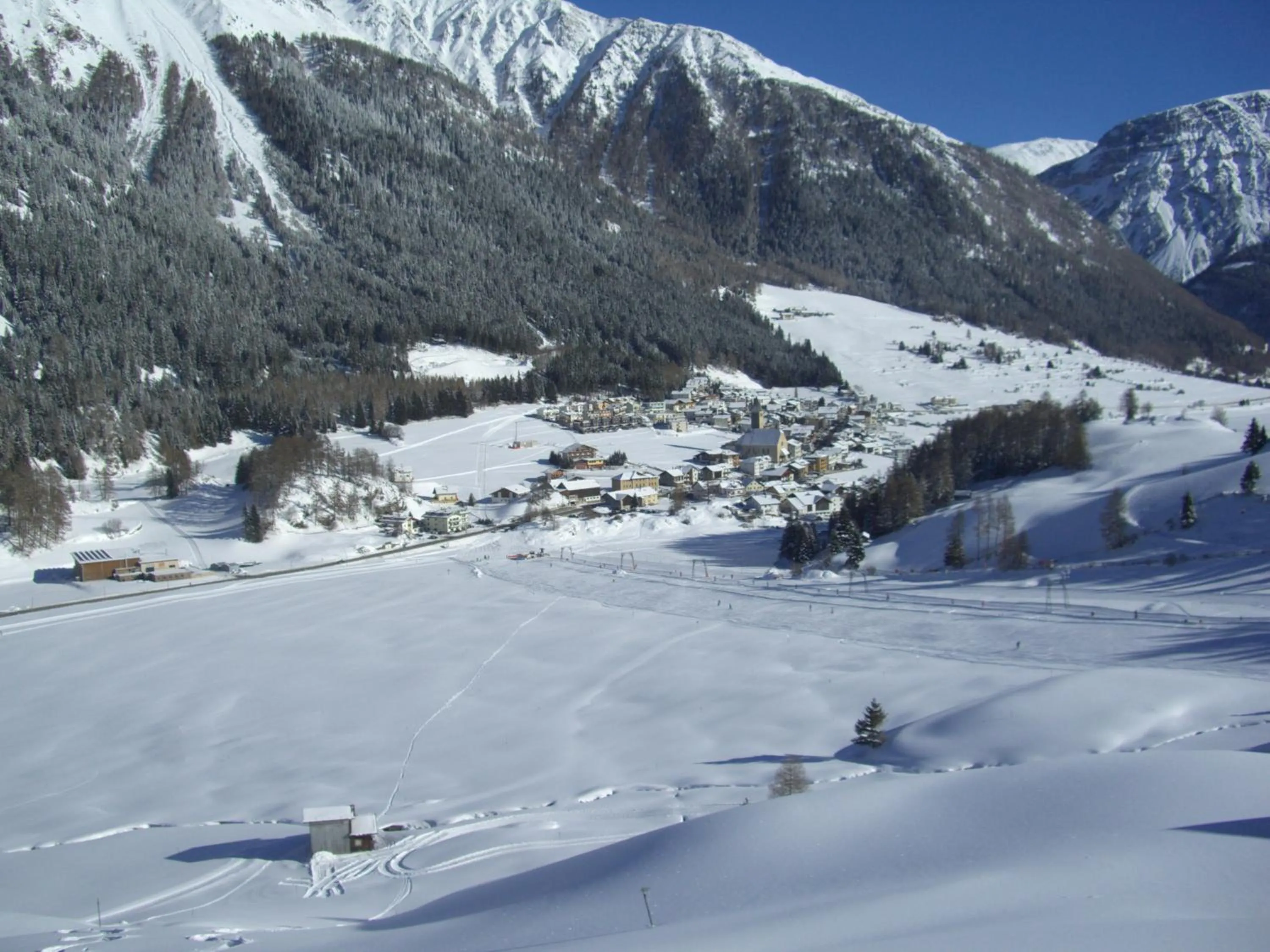 Bird's eye view in Reschnerhof