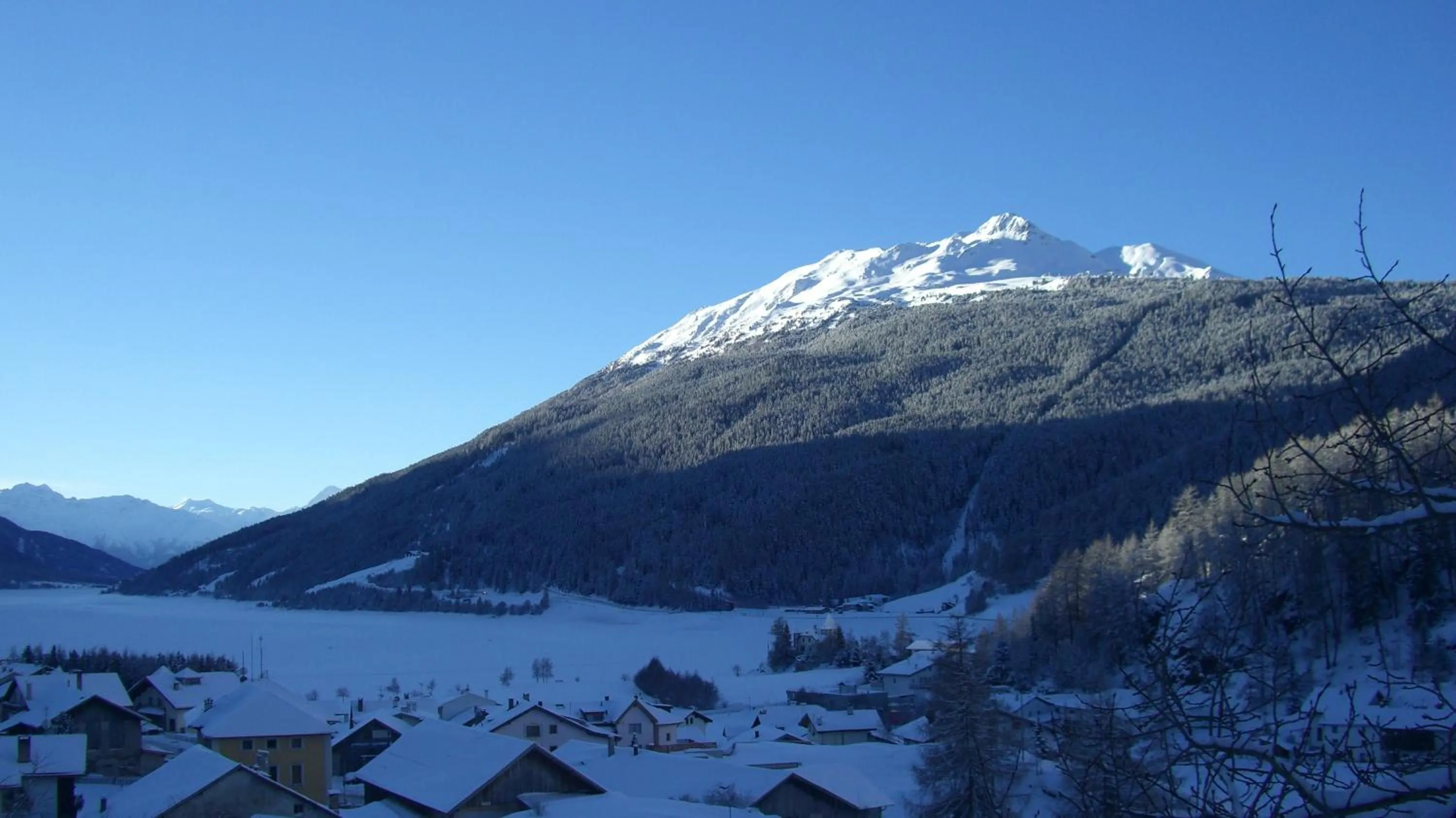 Natural landscape in Reschnerhof