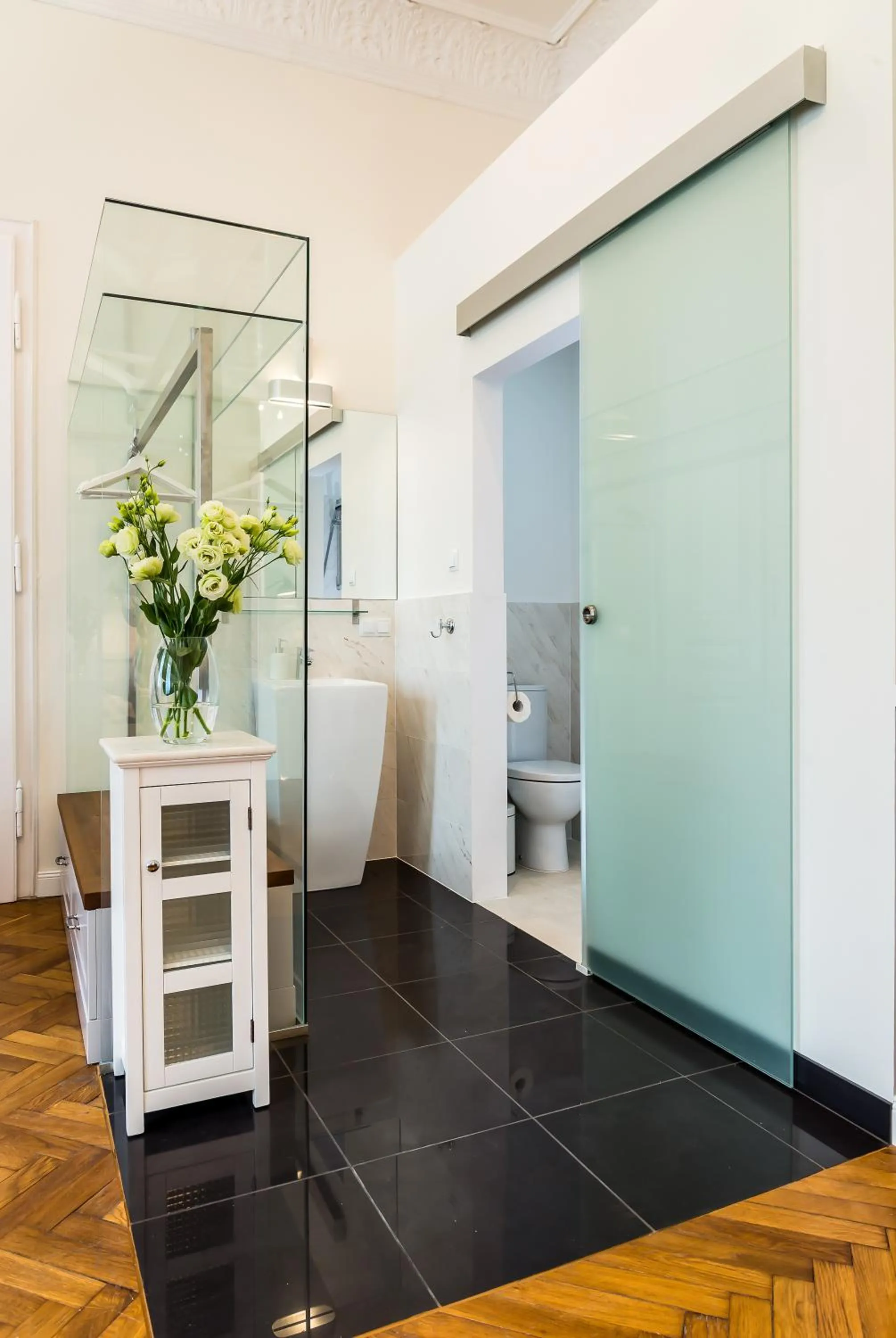 Bathroom in Angel House Aparthotel