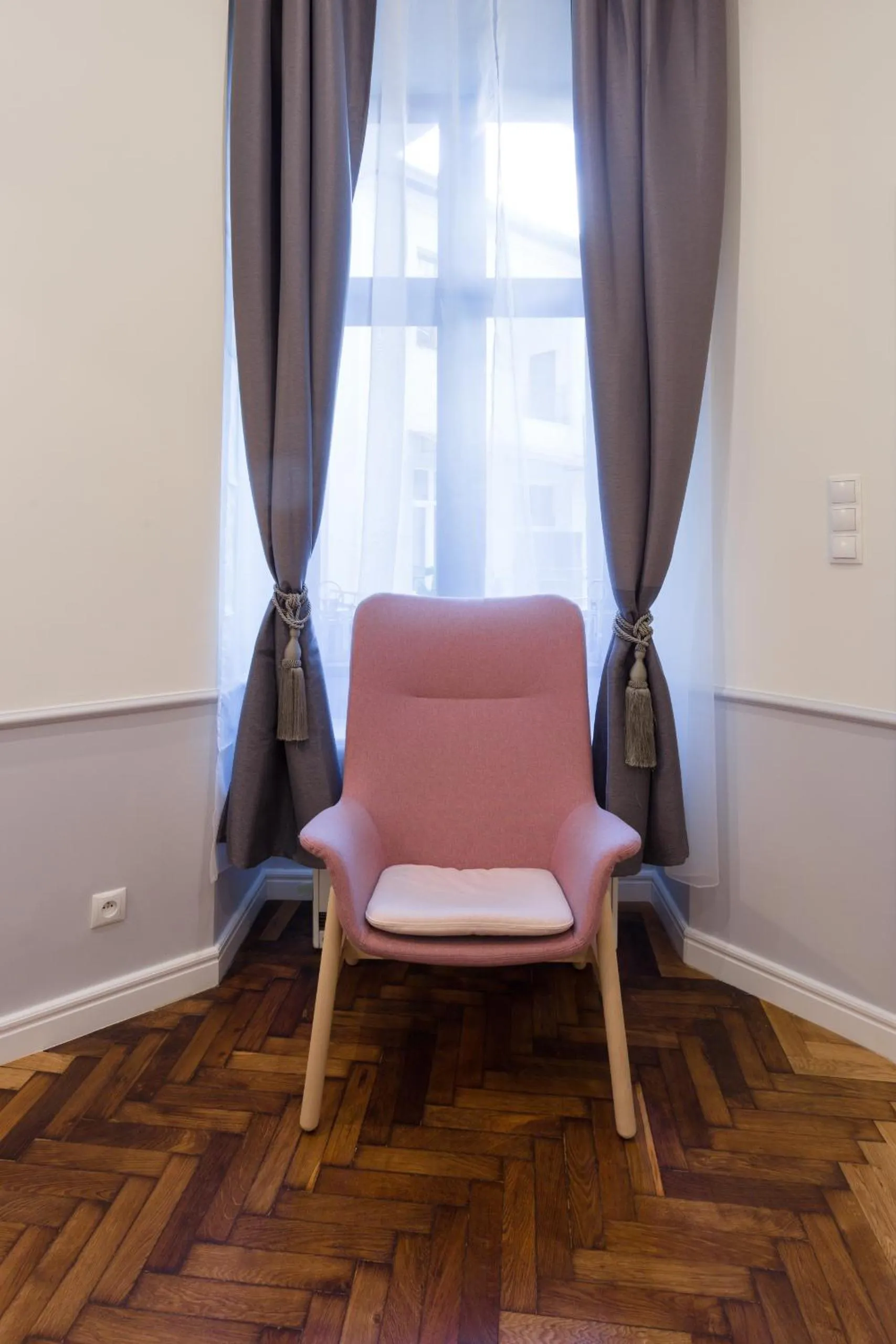 Seating area in Angel House Aparthotel