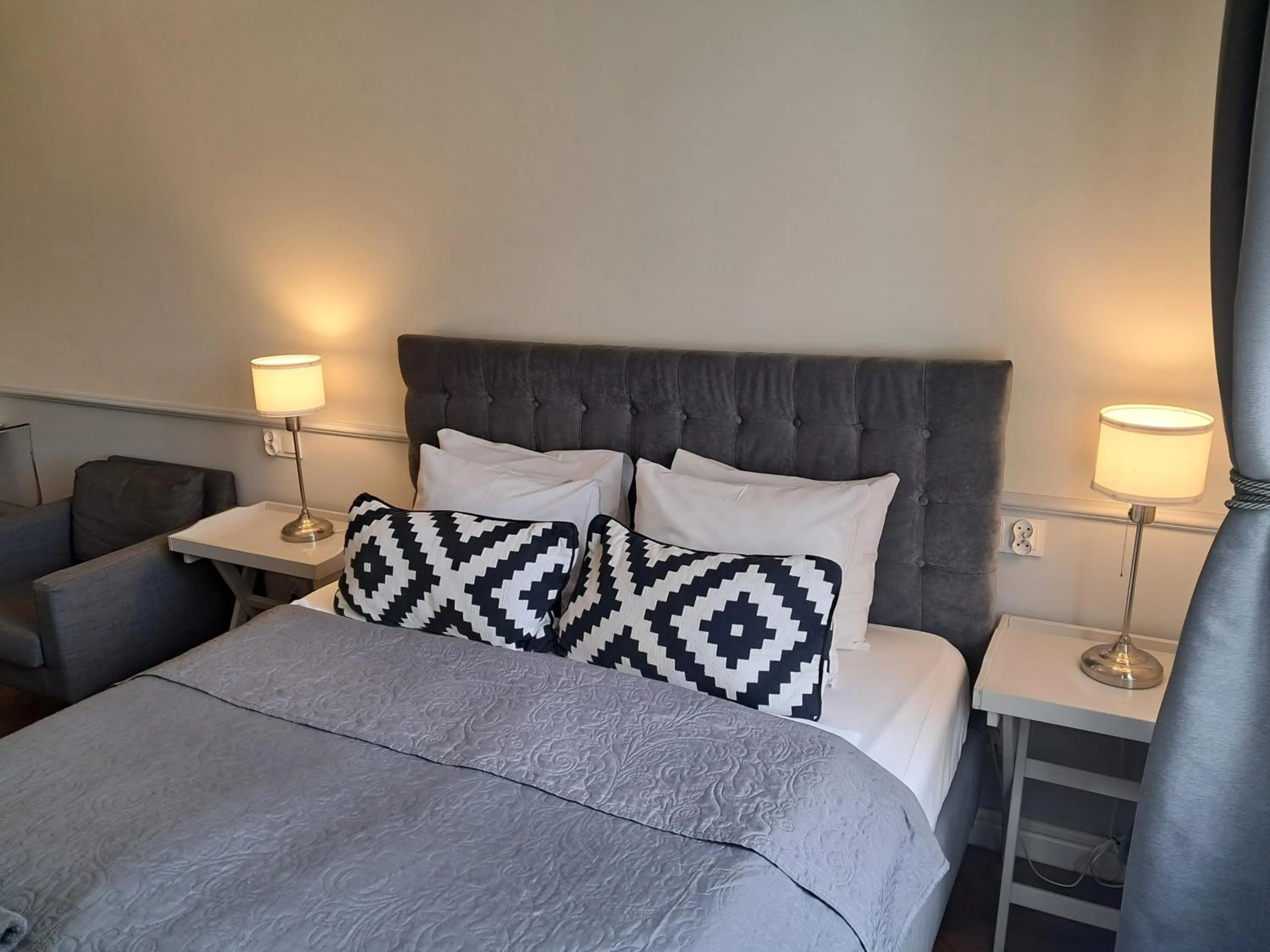 Bedroom in Angel House Aparthotel