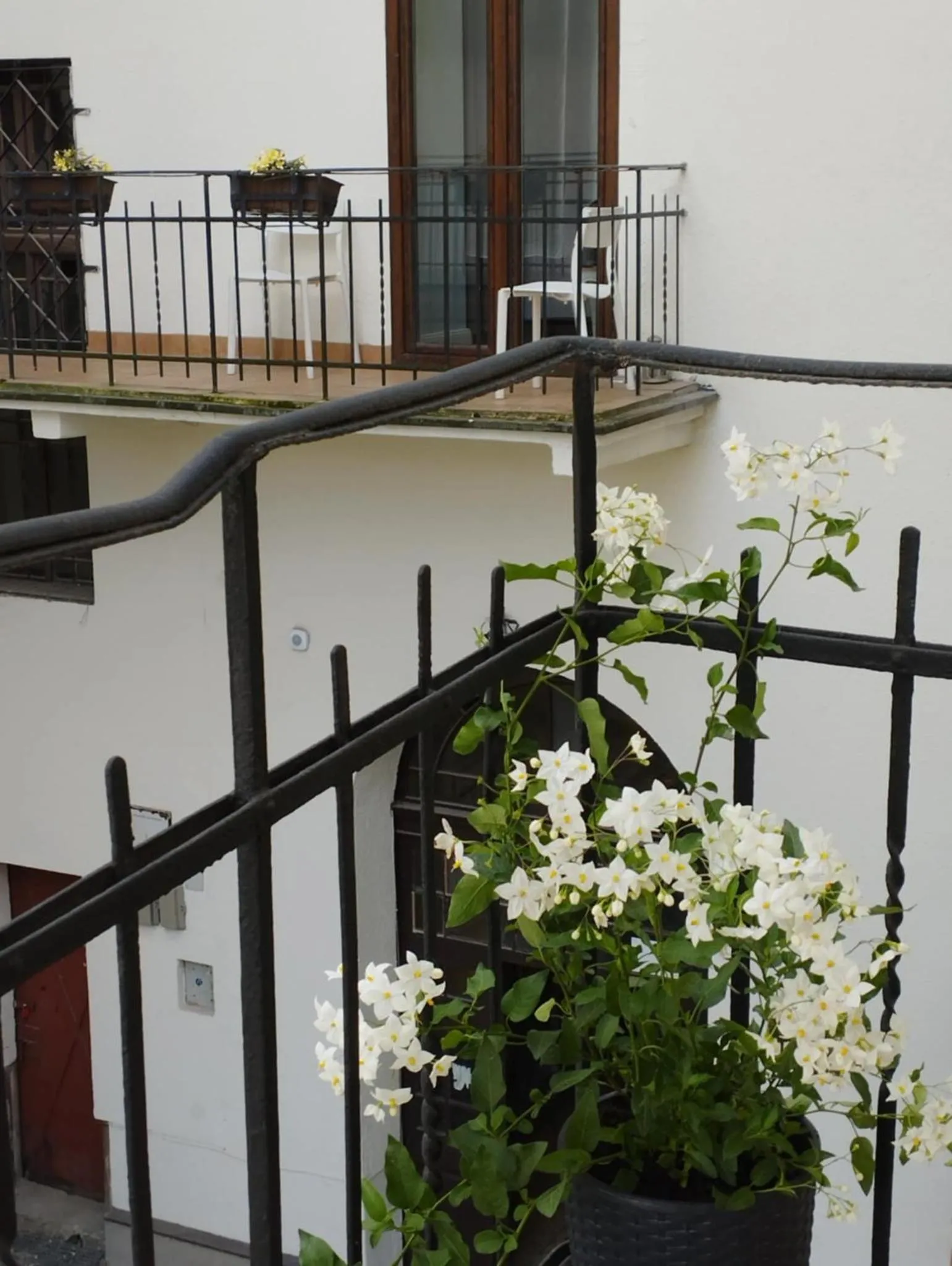 Balcony/Terrace in Angel House Aparthotel