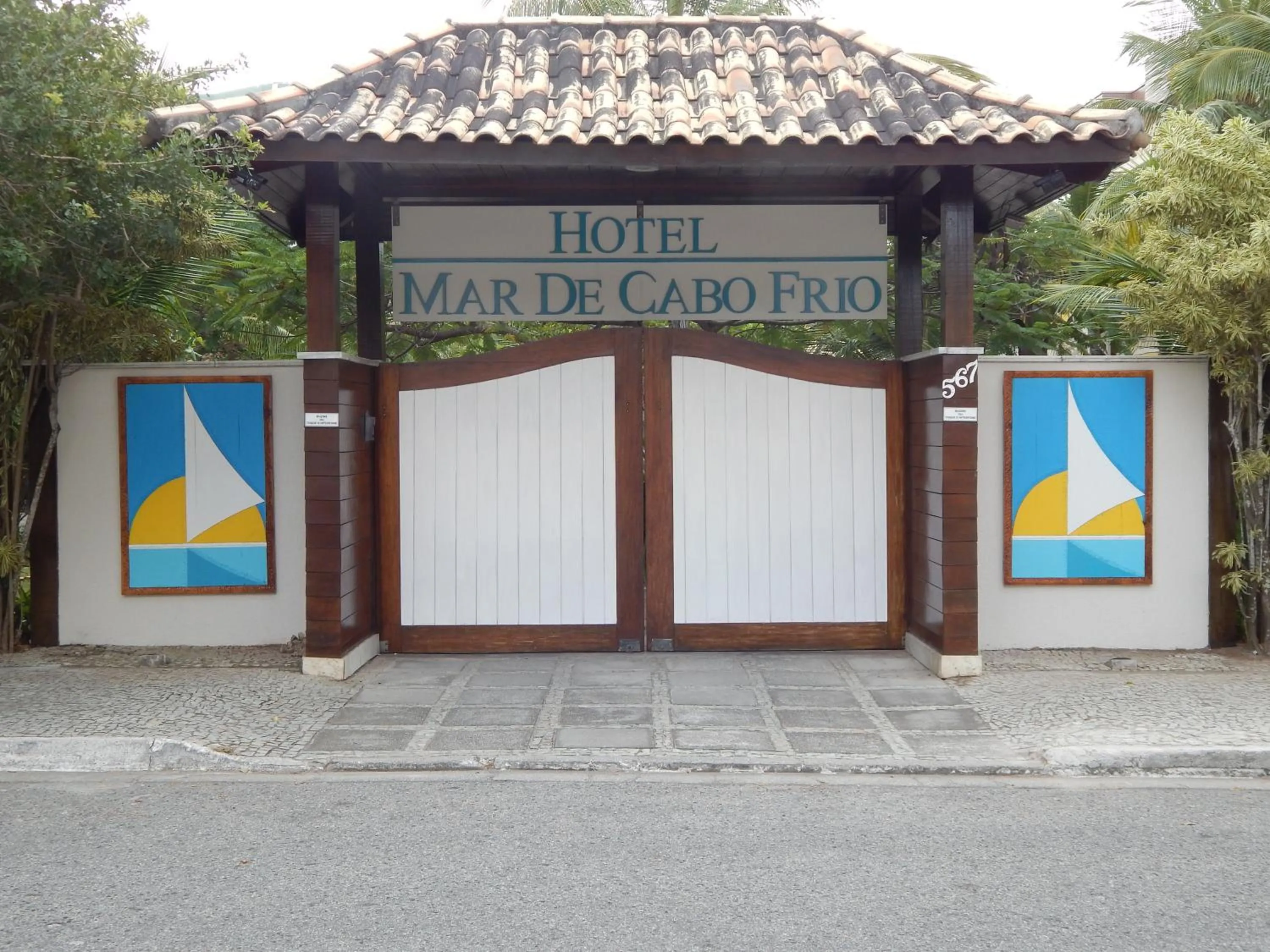 Property logo or sign in Hotel Mar de Cabo Frio
