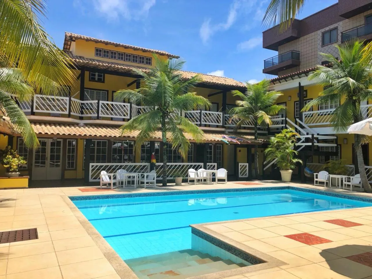 Property building in Hotel Mar de Cabo Frio