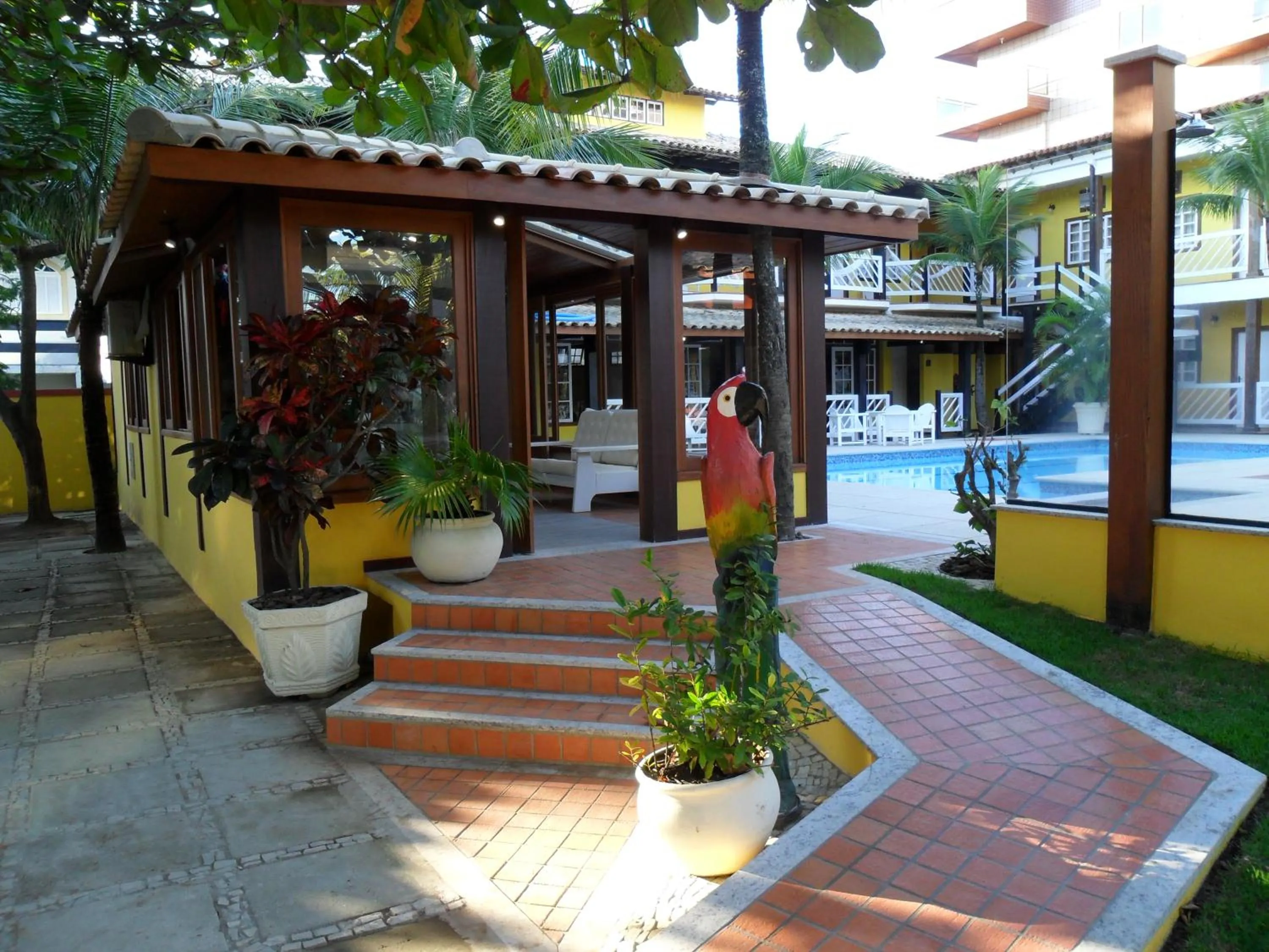 Facade/entrance in Hotel Mar de Cabo Frio