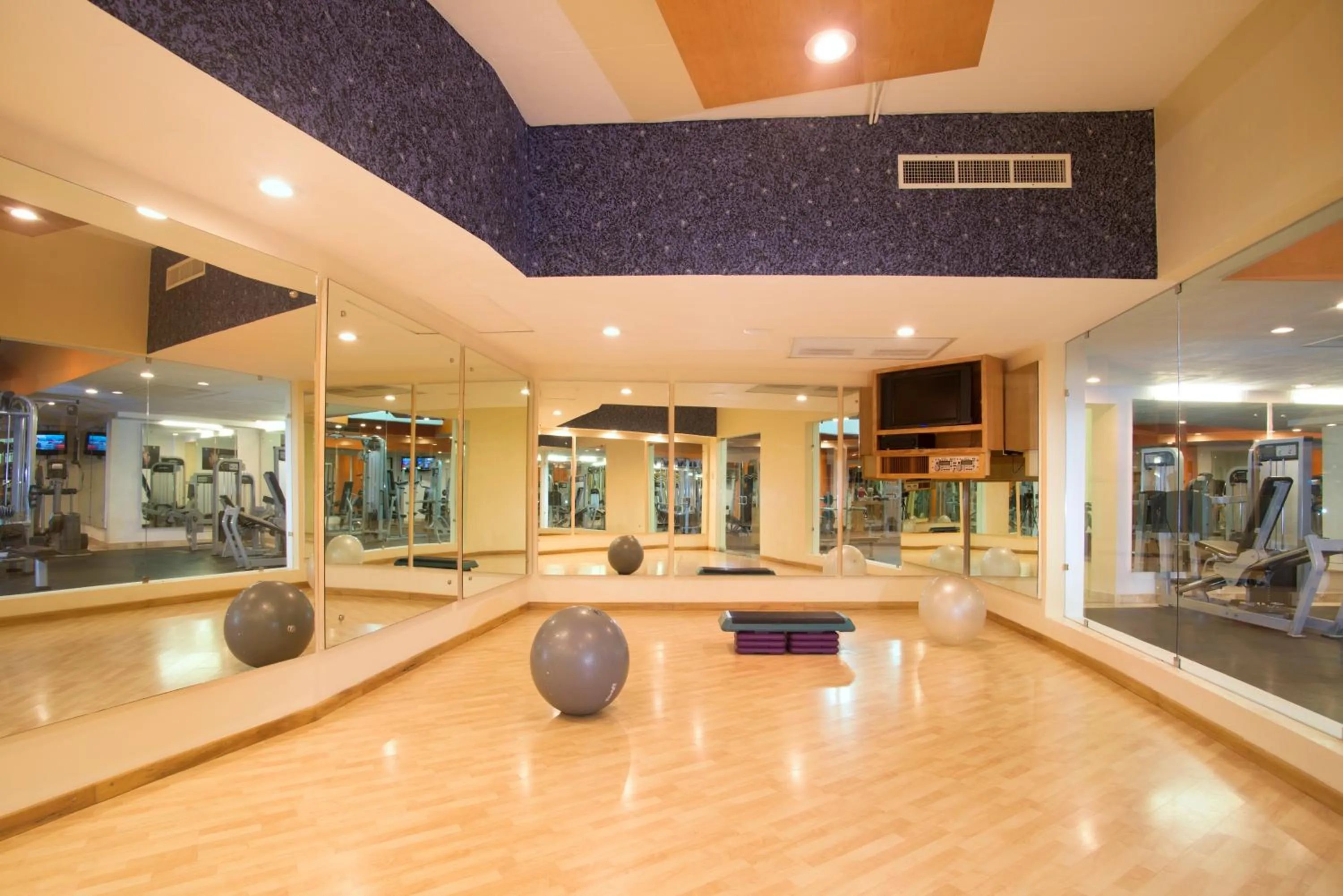 Fitness centre/facilities in Villa Del Palmar Flamingos Beach Resort & Spa