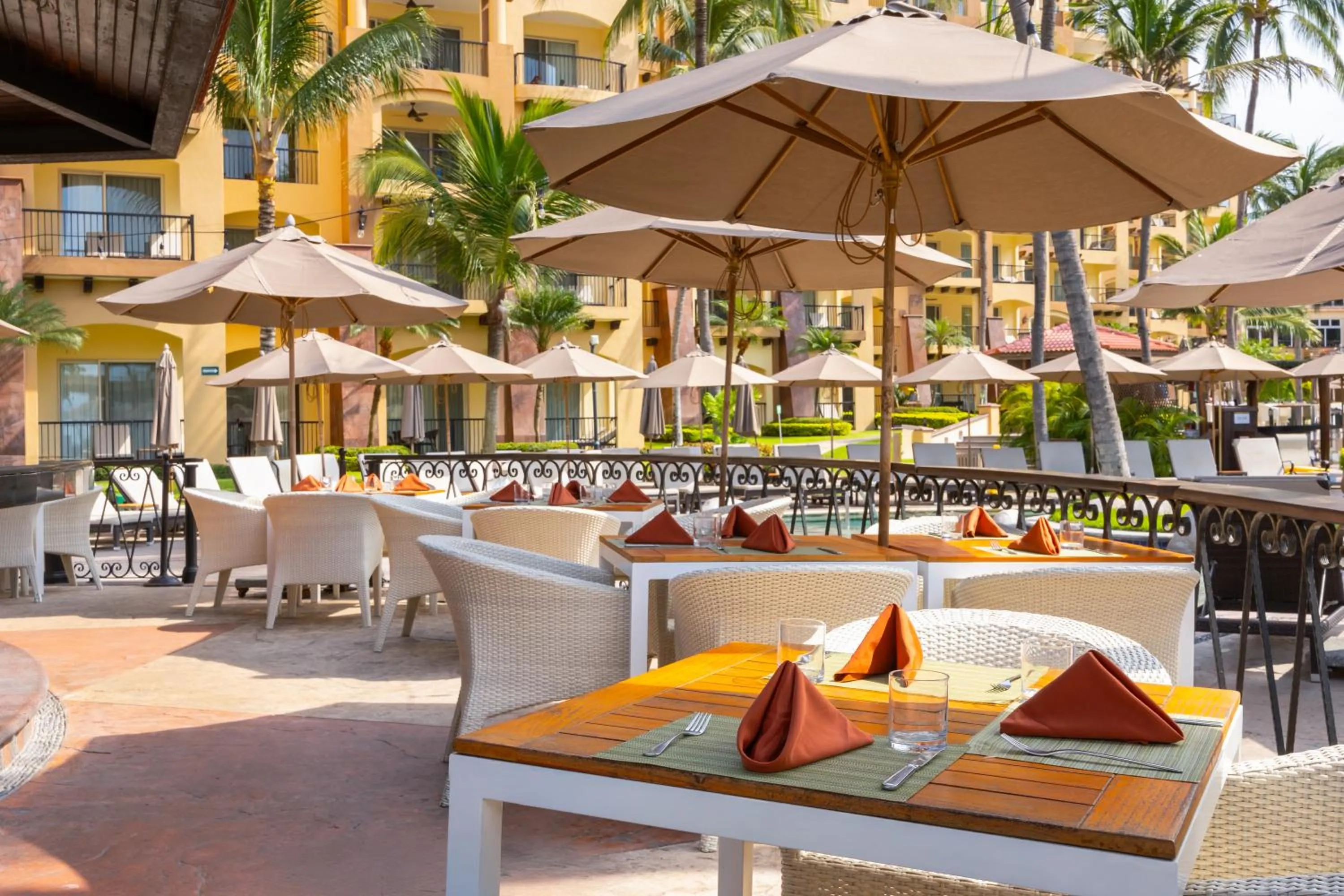 Restaurant/places to eat in Villa Del Palmar Flamingos Beach Resort & Spa
