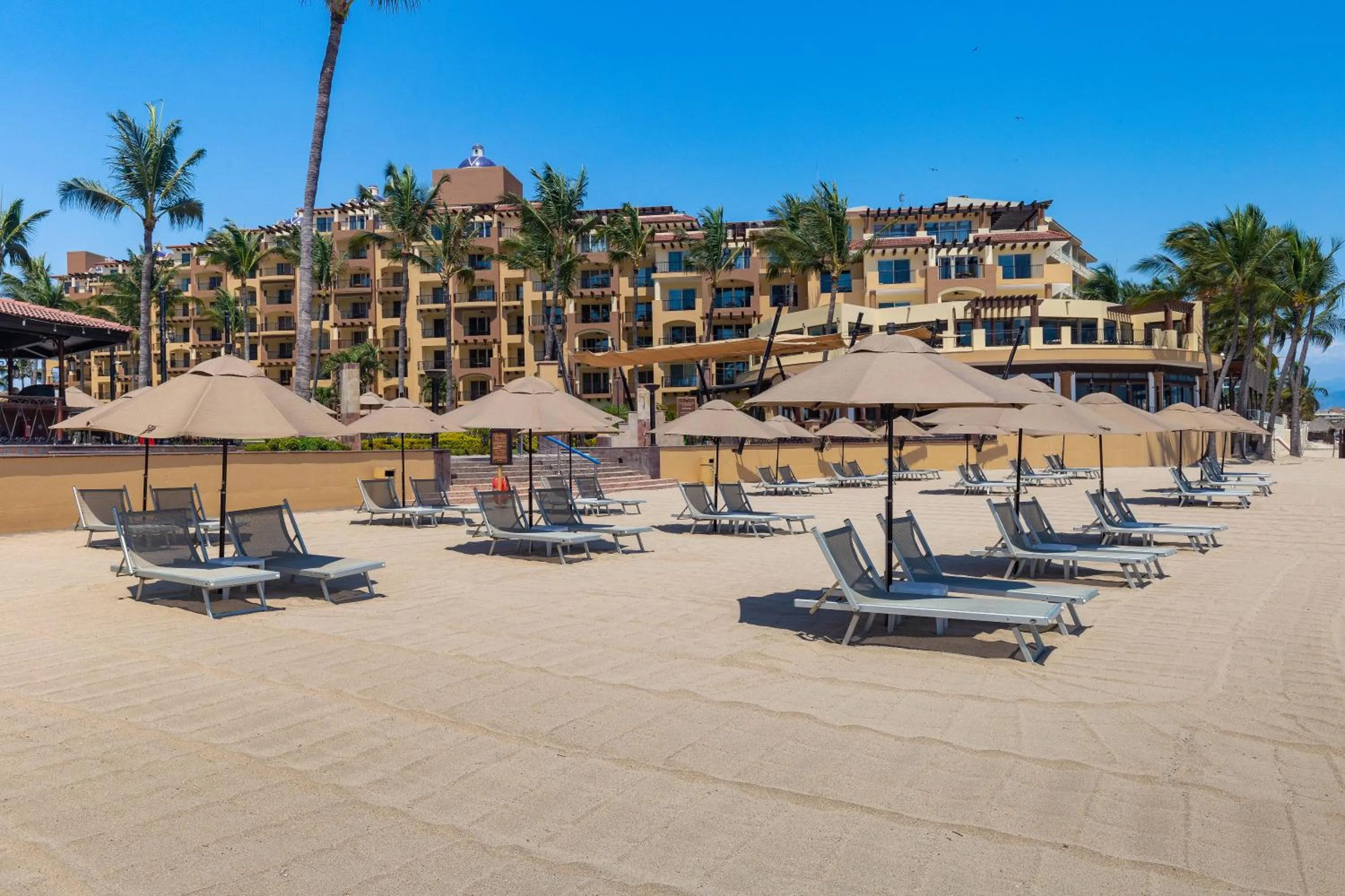 Beach in Villa Del Palmar Flamingos Beach Resort & Spa