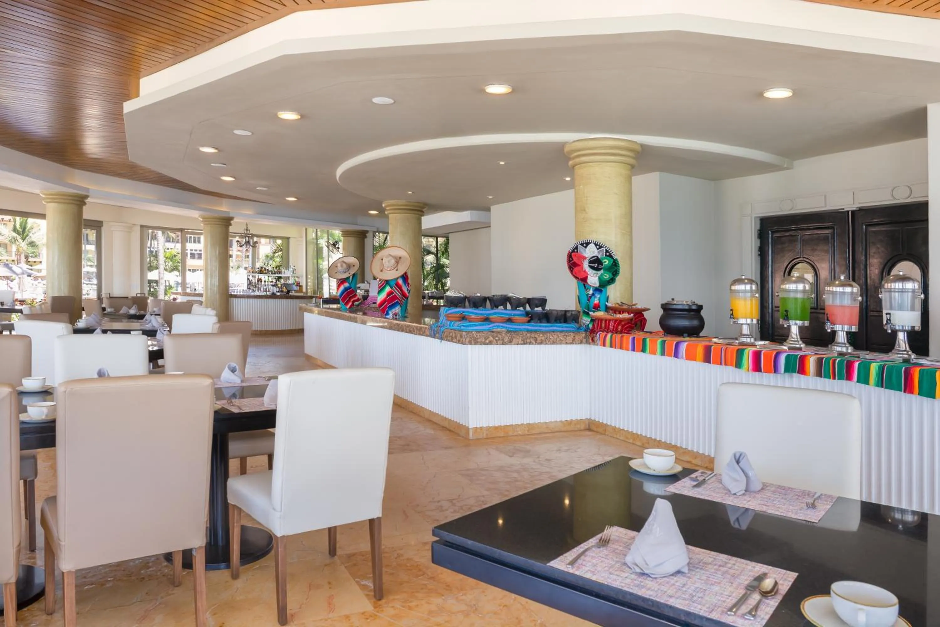 Restaurant/places to eat in Villa Del Palmar Flamingos Beach Resort & Spa