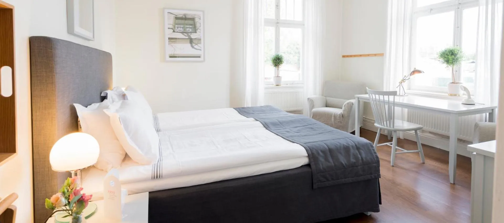 Superior Twin Room with City View in Sigtuna Stadshotell