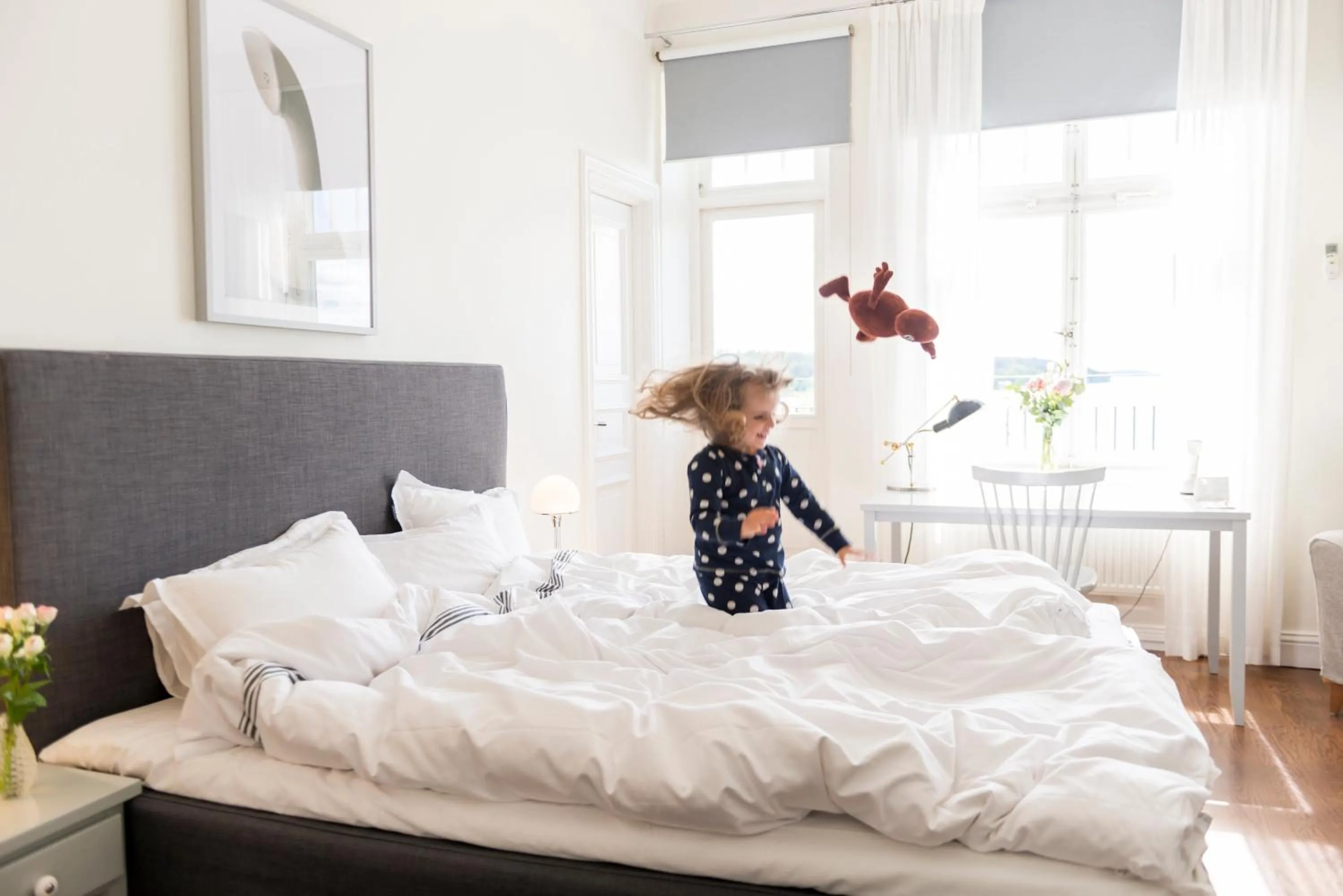 Balcony/Terrace, Bed in 1909 Sigtuna Stads Hotell