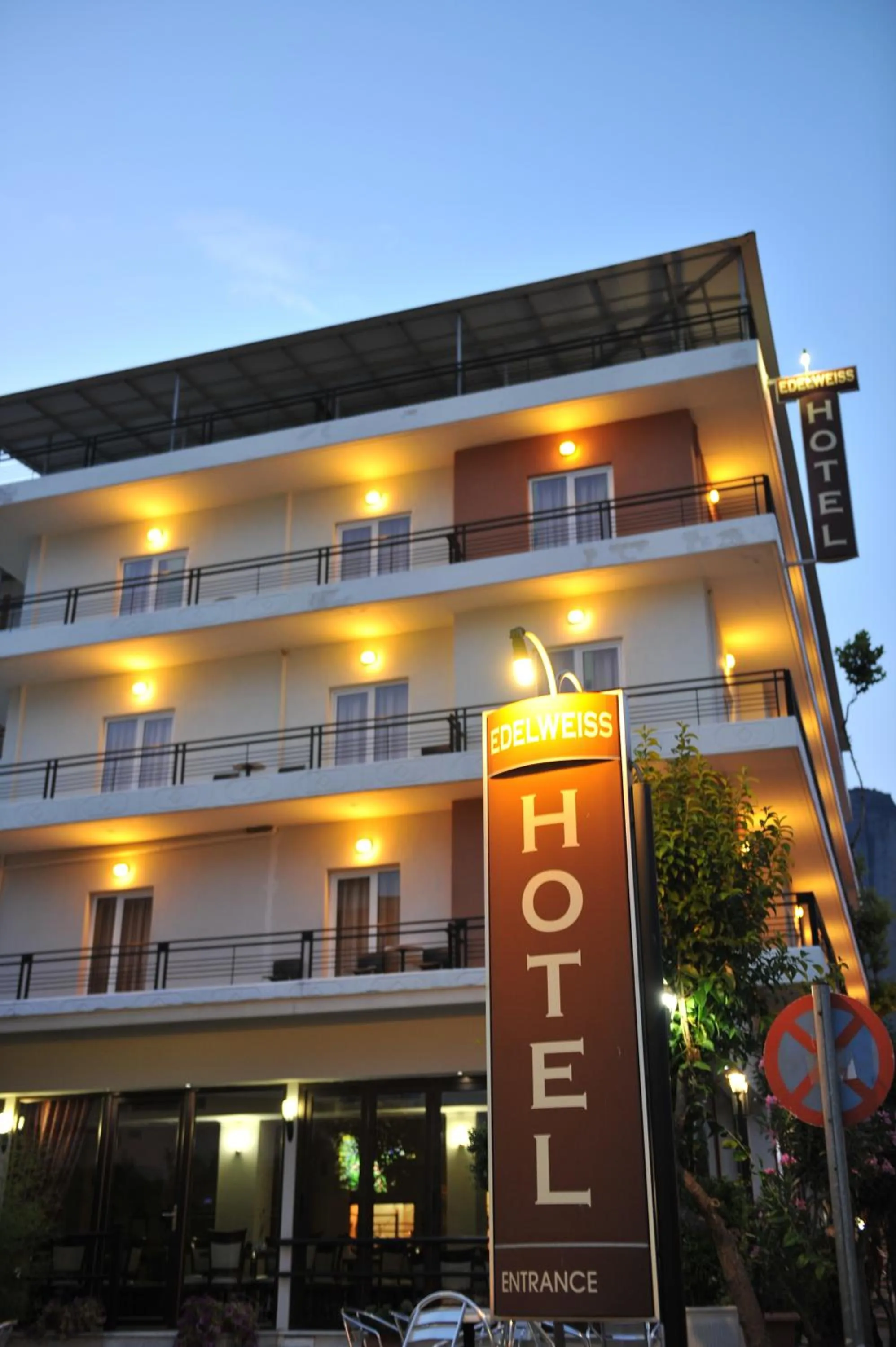 Property building in Hotel Edelweiss