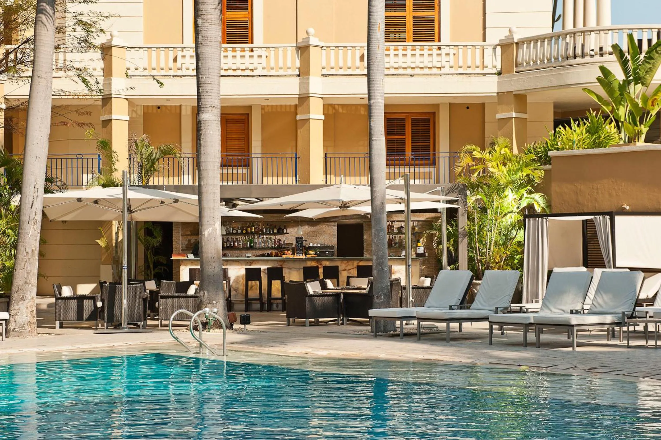 Swimming pool in Sofitel Legend Santa Clara Cartagena