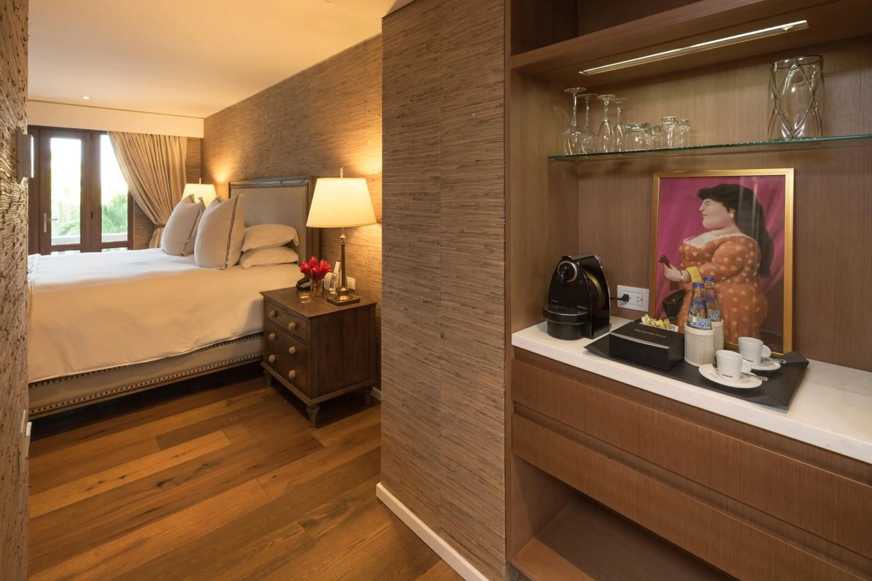 Coffee/tea facilities, Bed in Sofitel Legend Santa Clara Cartagena