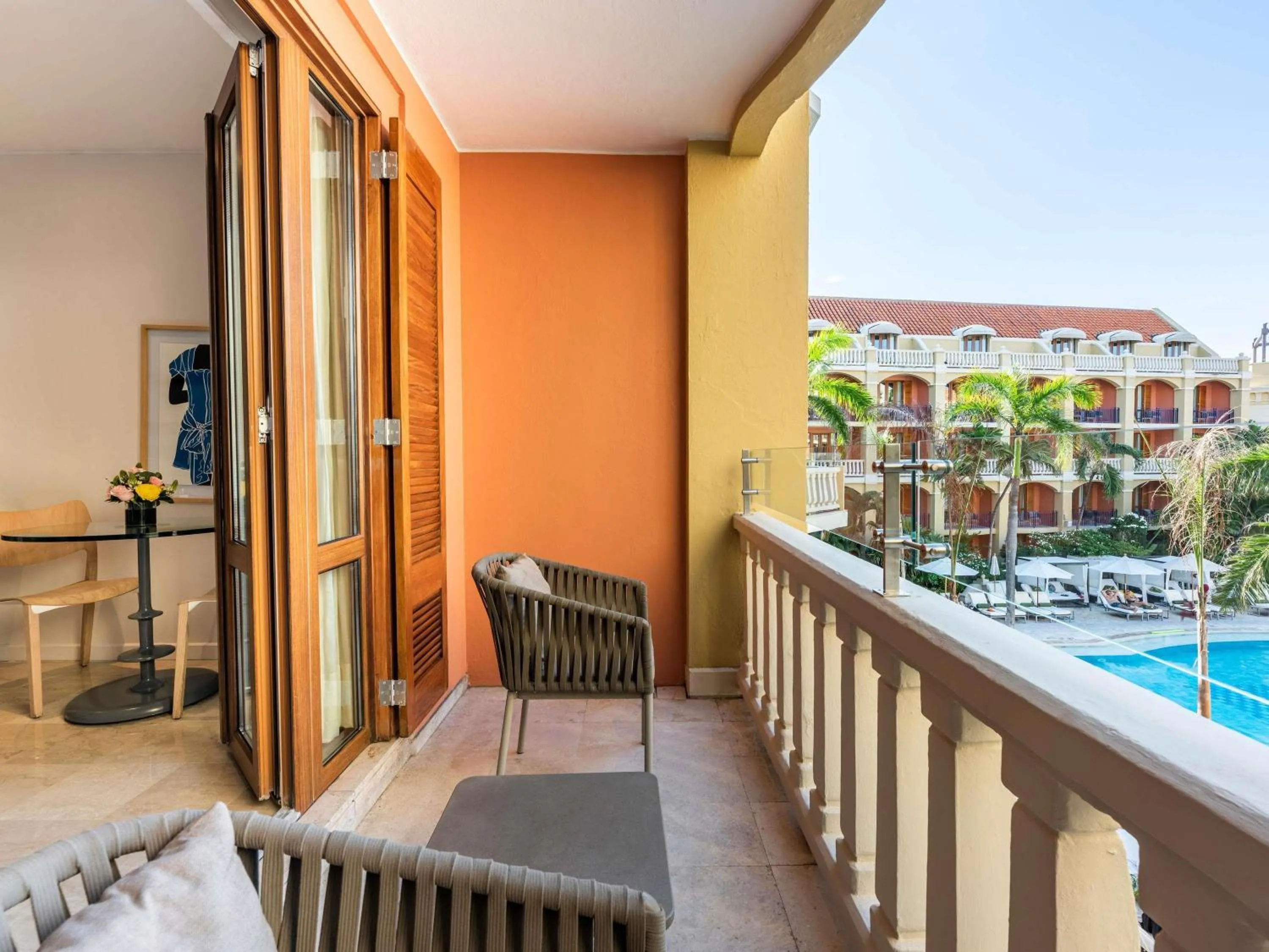 Bedroom in Sofitel Legend Santa Clara Cartagena