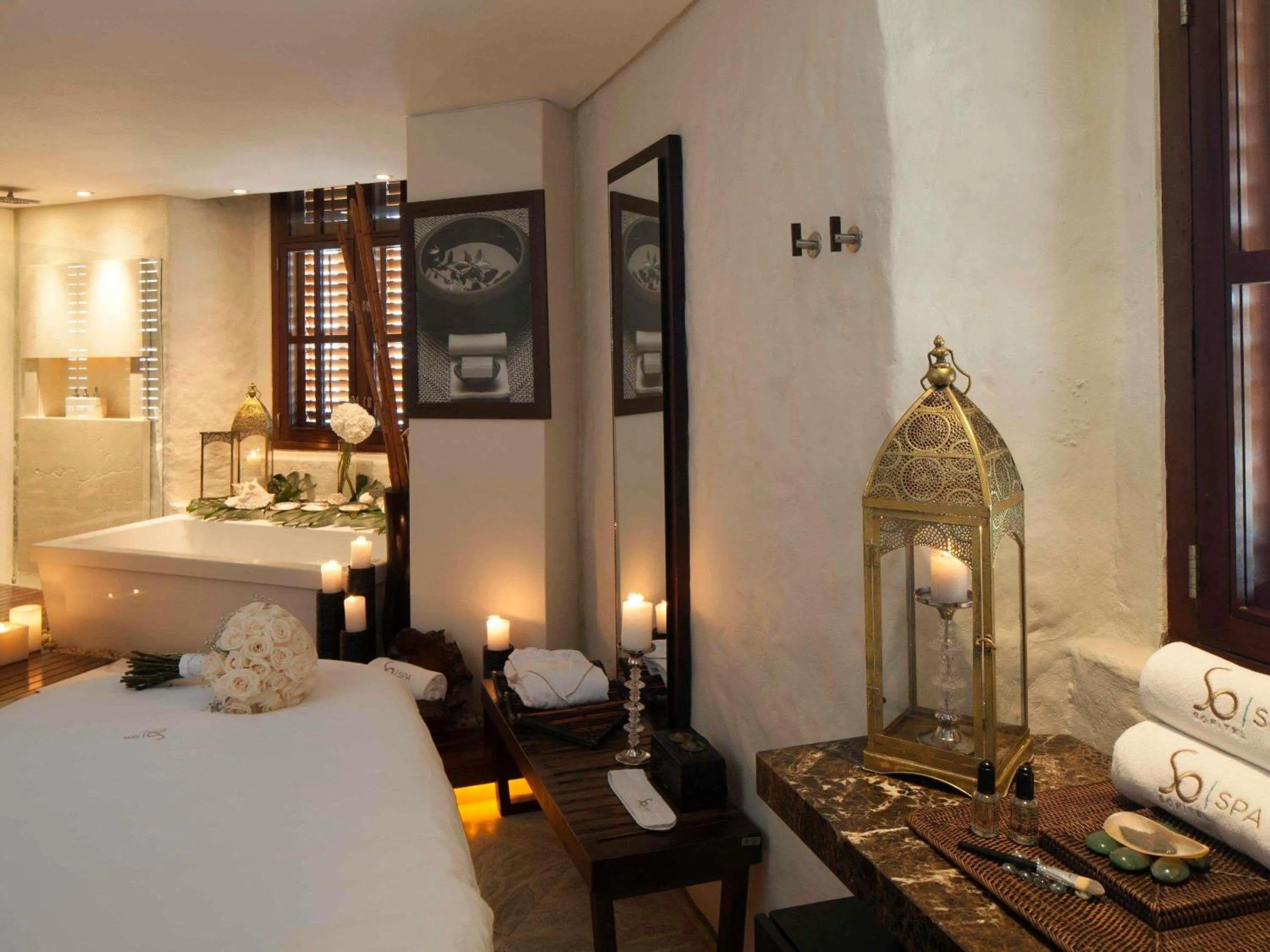 Spa and wellness centre/facilities, Bed in Sofitel Legend Santa Clara Cartagena