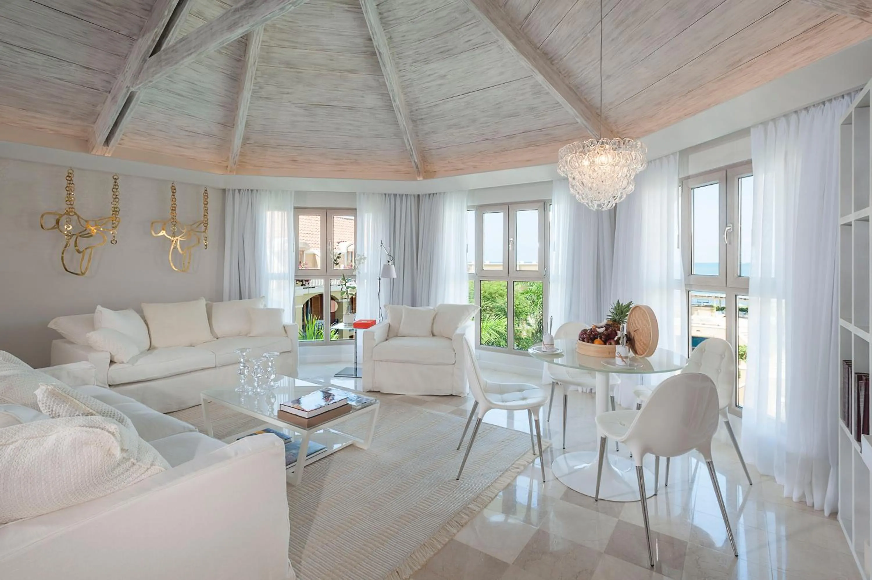 Living room in Sofitel Legend Santa Clara Cartagena