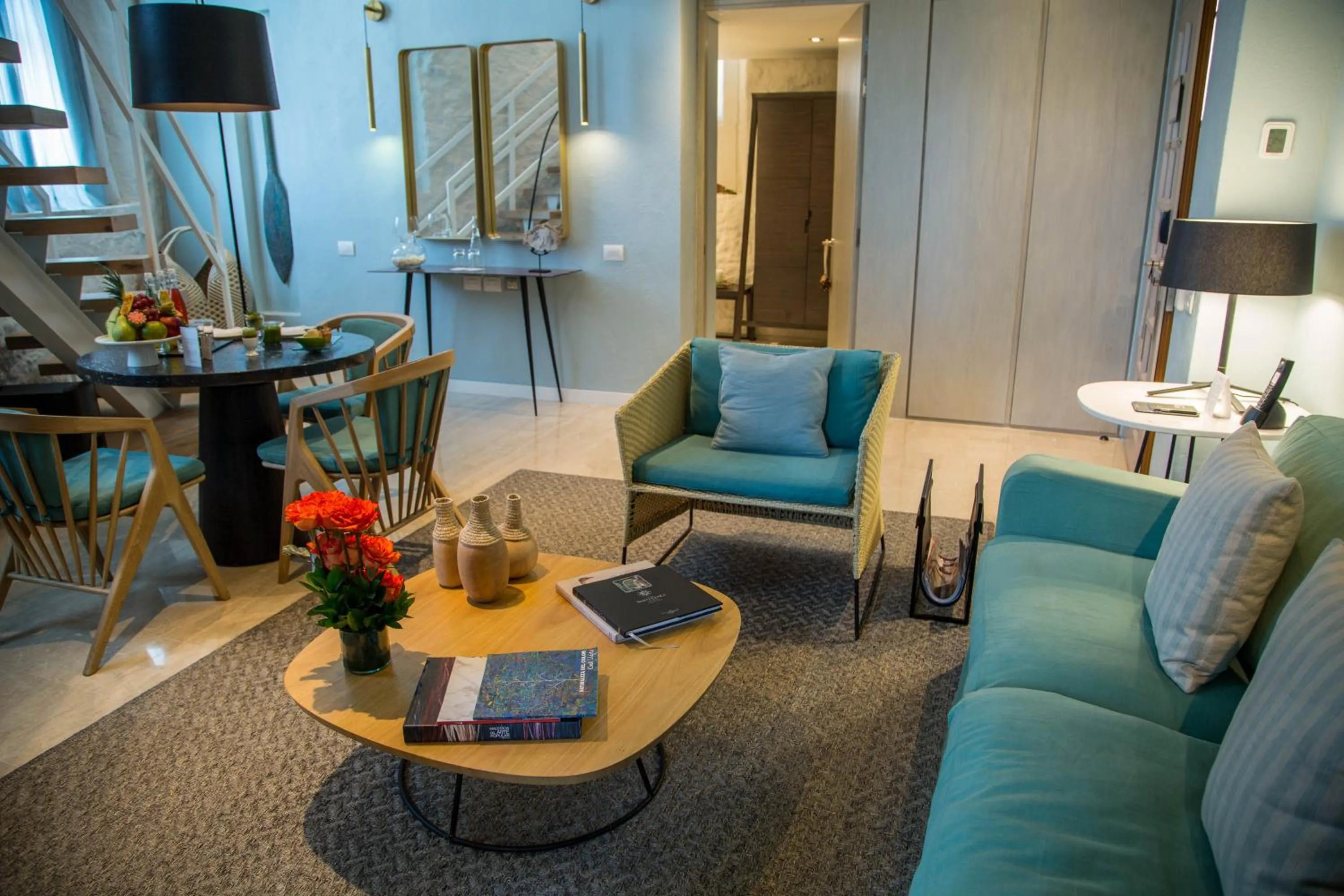 Living room in Sofitel Legend Santa Clara Cartagena